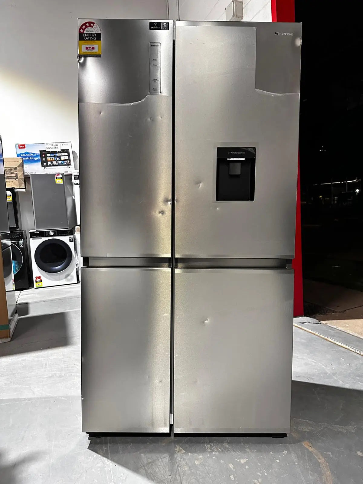 Hisense 649L Side by Side Fridge Freezer – Refurbished | ADELAIDE