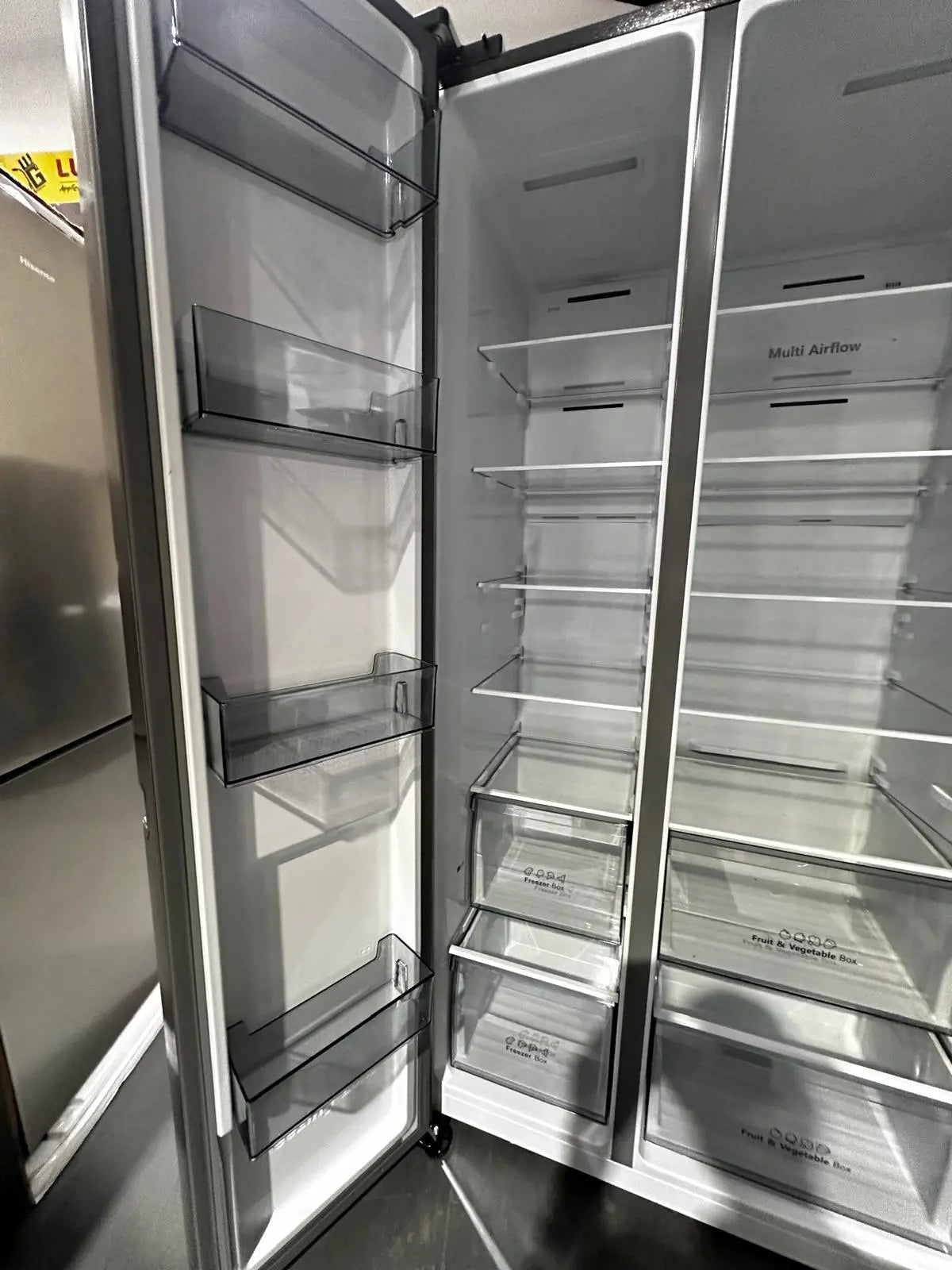 Hisense 649L Side by Side Fridge Freezer – Refurbished | ADELAIDE