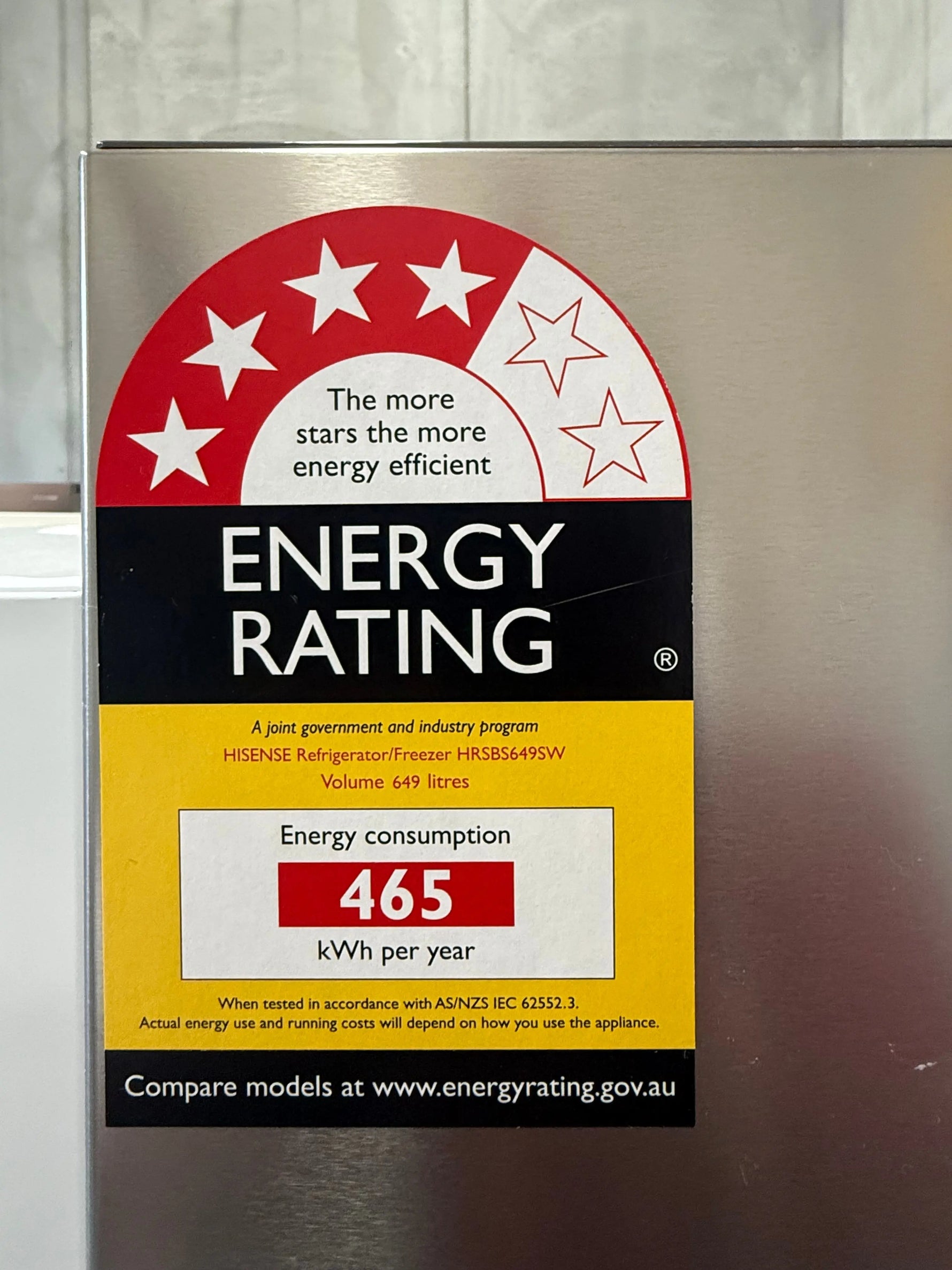 Hisense 649L Side by Side Fridge – Refurbished | HRSBS649SW | MELBOURNE