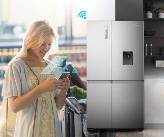 Hisense 649L Side by Side Refrigerator HRSBS649SW | ALEXANDRIA