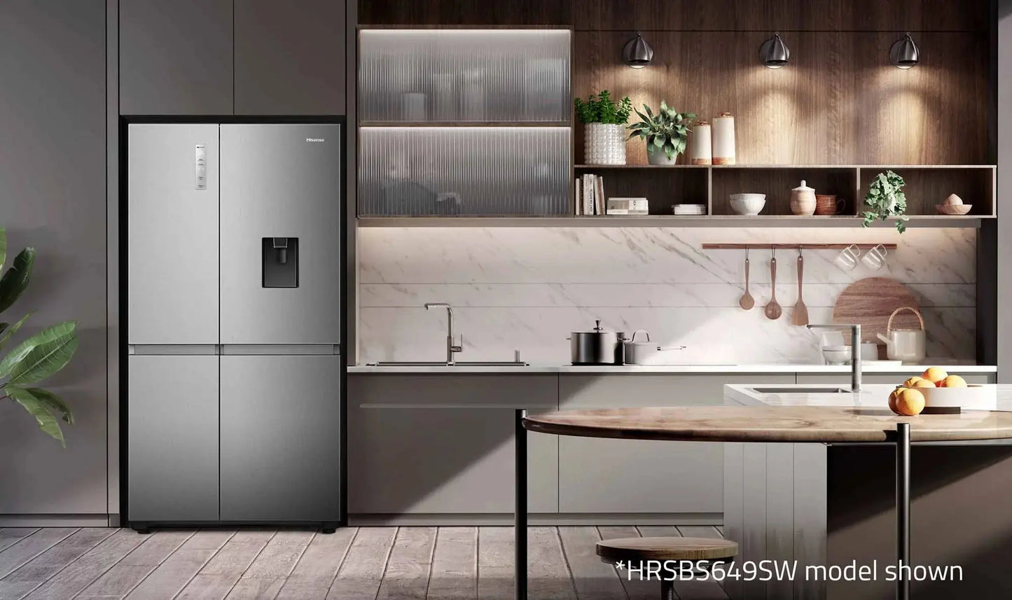 Hisense 649L Side by Side Refrigerator HRSBS649SW | ALEXANDRIA