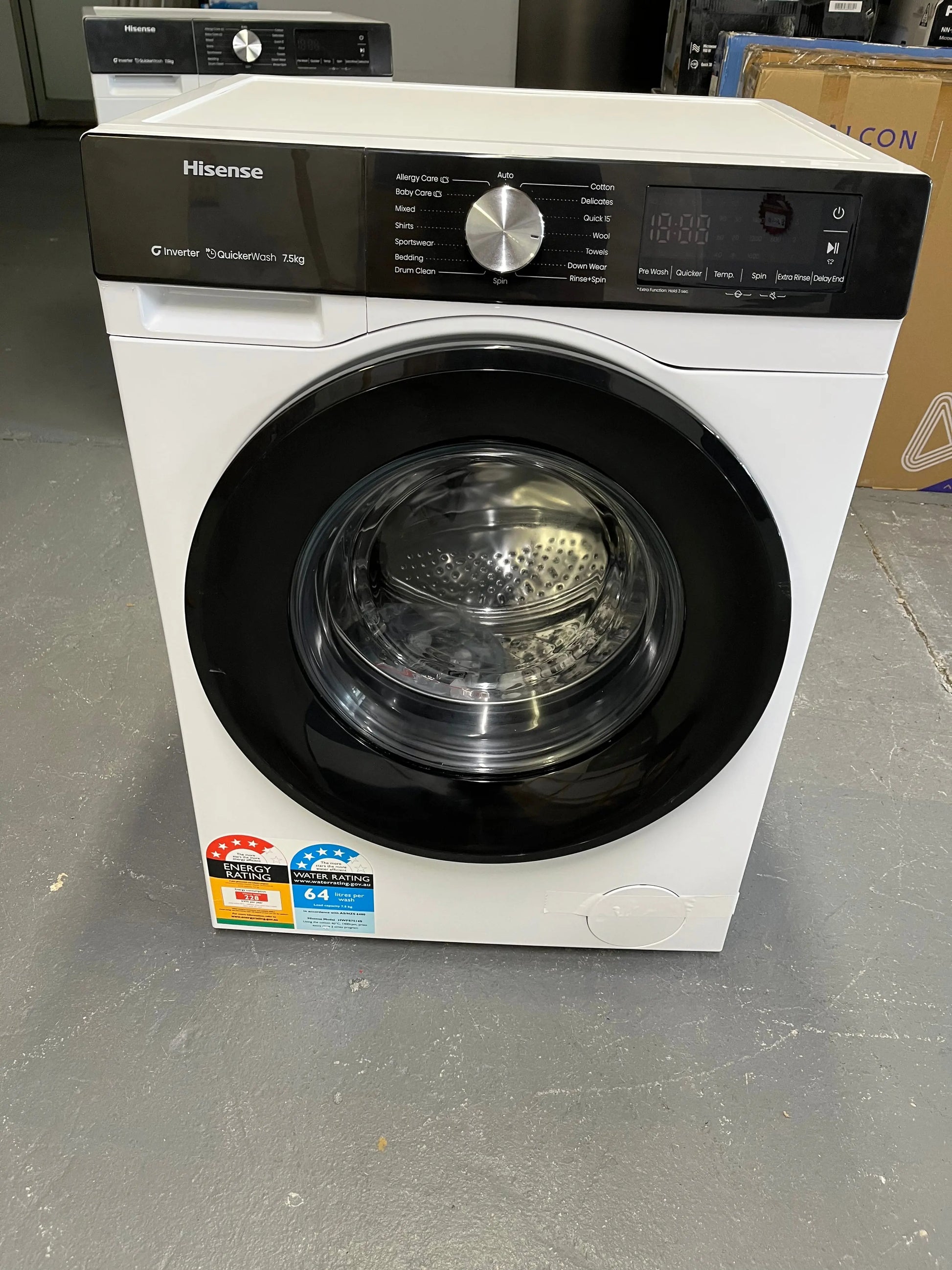 Hisense 7.5 kg front loader washer | ALEXANDRIA