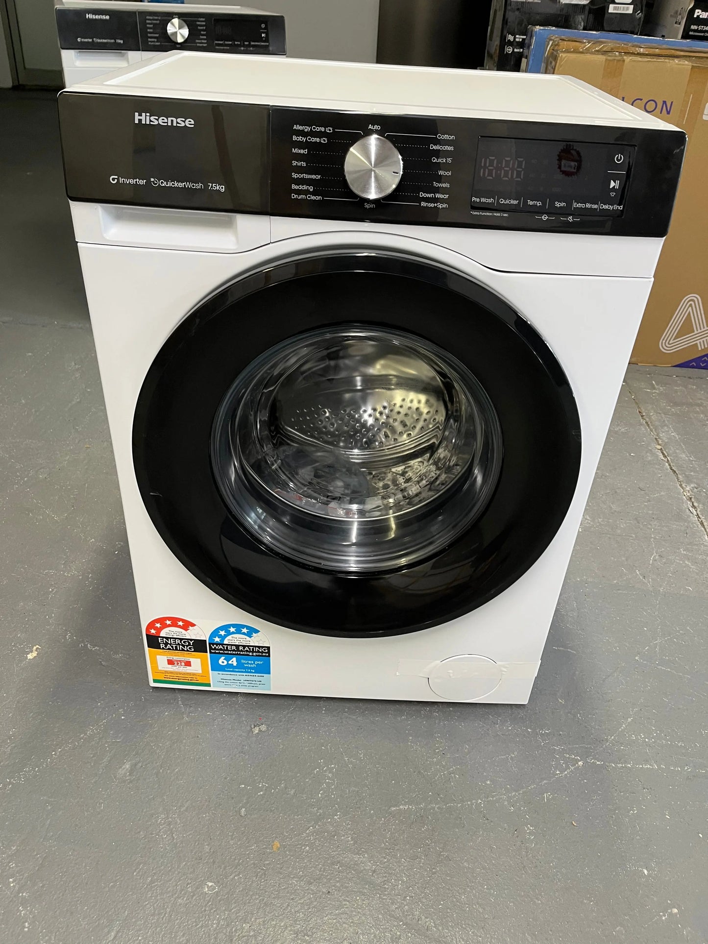 Hisense 7.5 kg front loader washer | ALEXANDRIA
