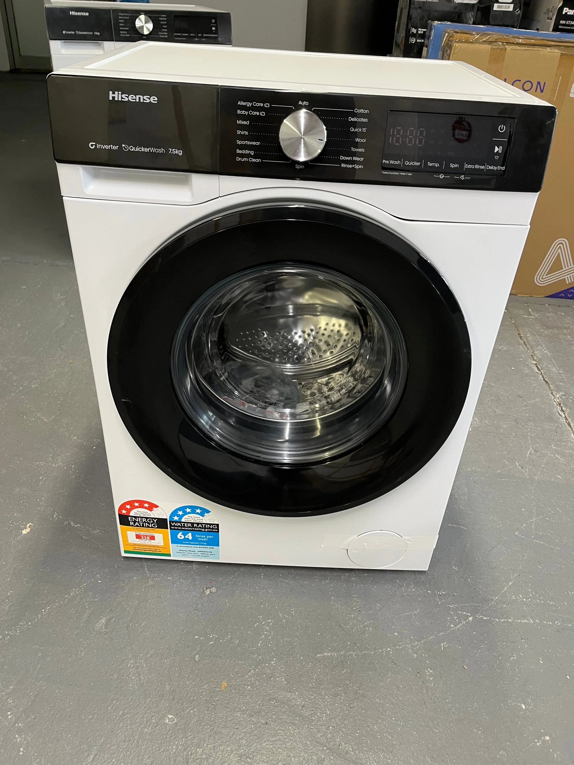 Hisense 7.5 kg front loader washer | ALEXANDRIA