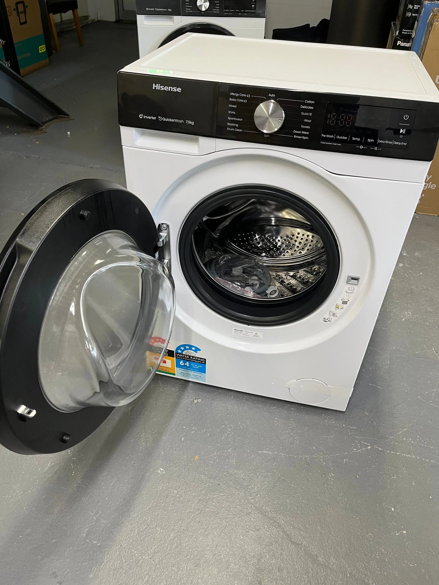 Hisense 7.5 kg front loader washer | ALEXANDRIA