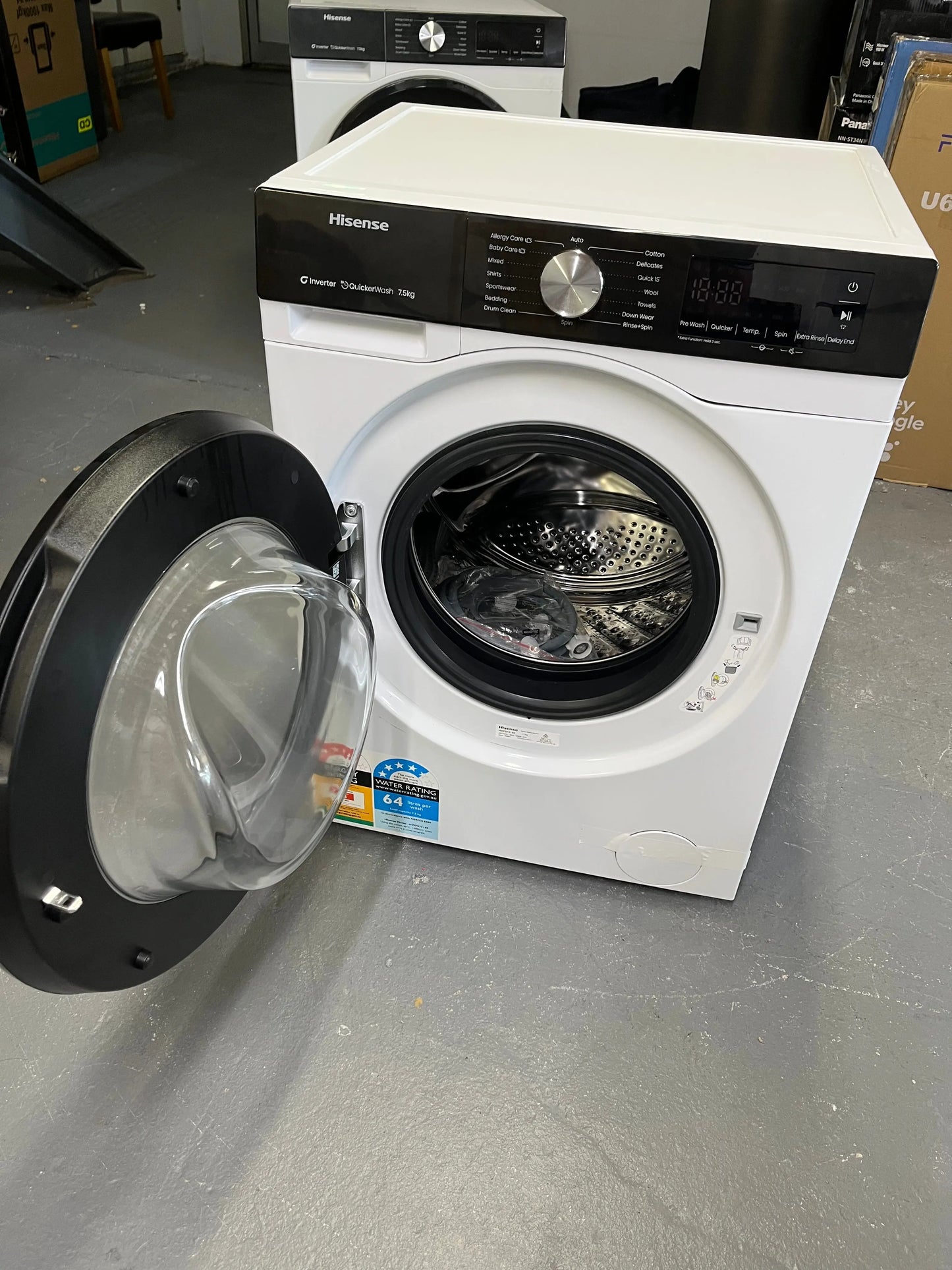Hisense 7.5 kg front loader washer | ALEXANDRIA