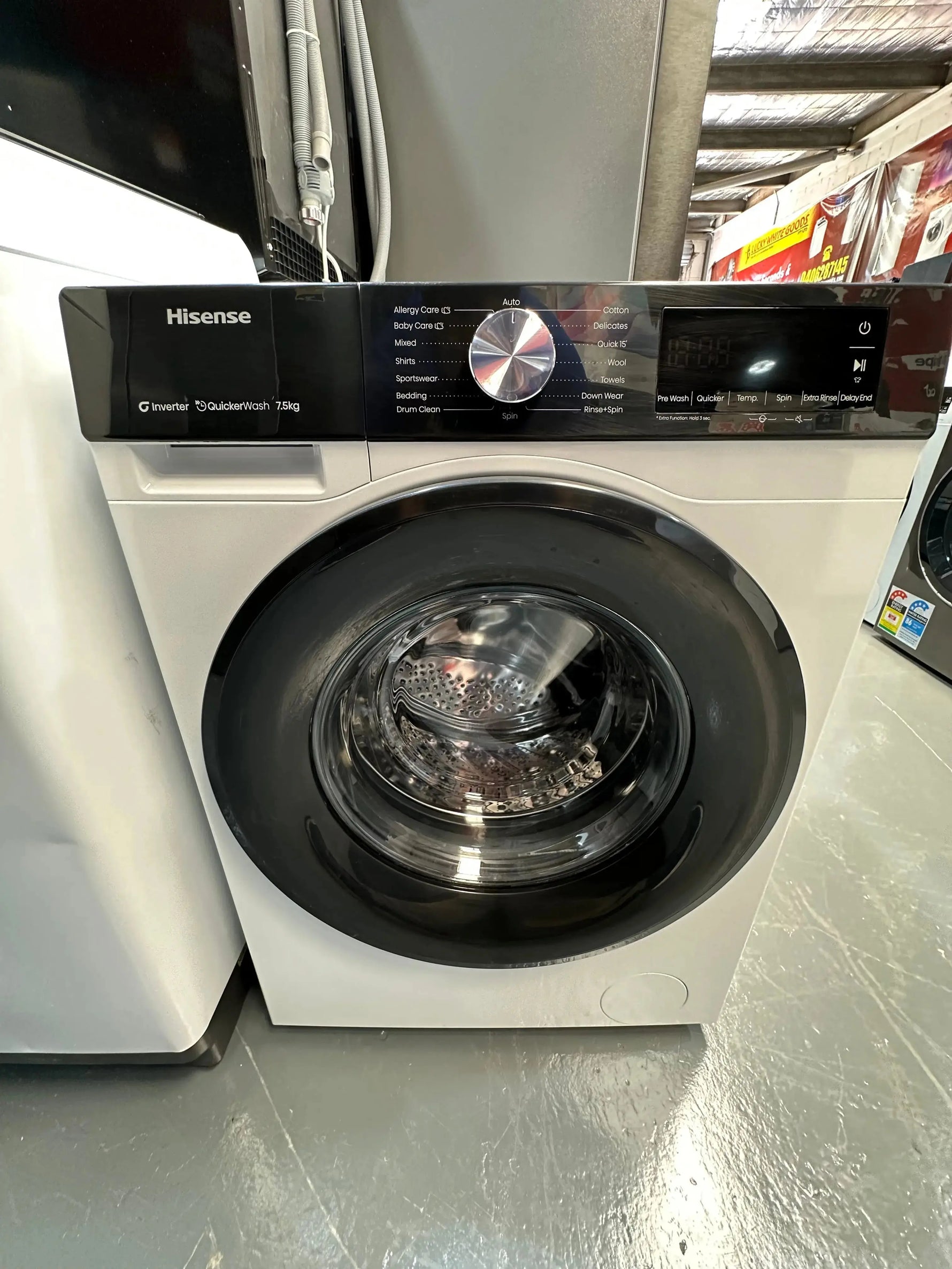 Hisense 7.5 kg front loader washer | SYDNEY