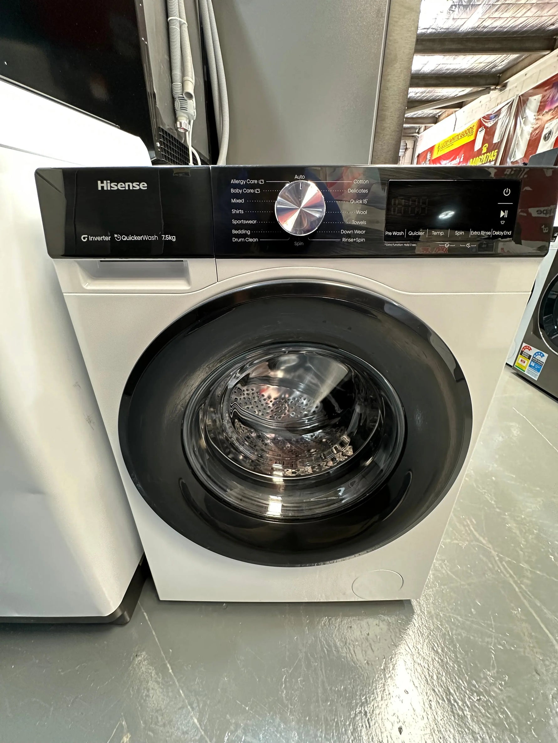 Hisense 7.5 kg front loader washer | SYDNEY