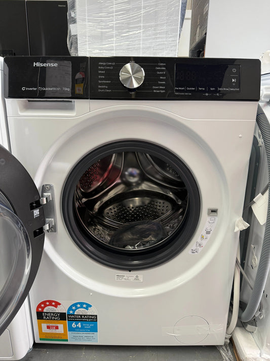 Hisense 7.5kg Front Load Washing Machine – Factory seconds | HWFS7514S | MELBOURNE