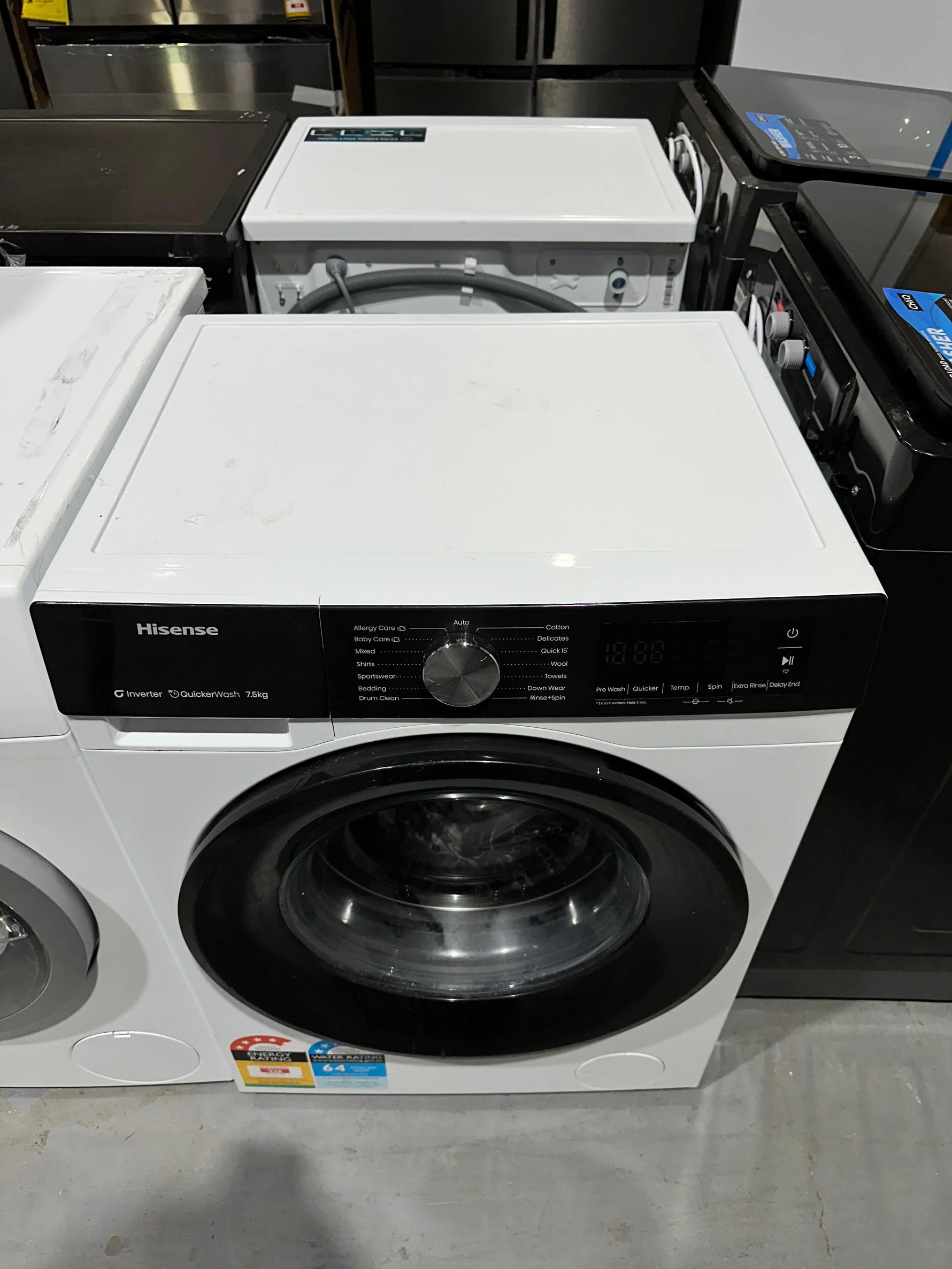 Hisense 7.5kg Front Load Washing Machine – Refurbished | ADELAIDE