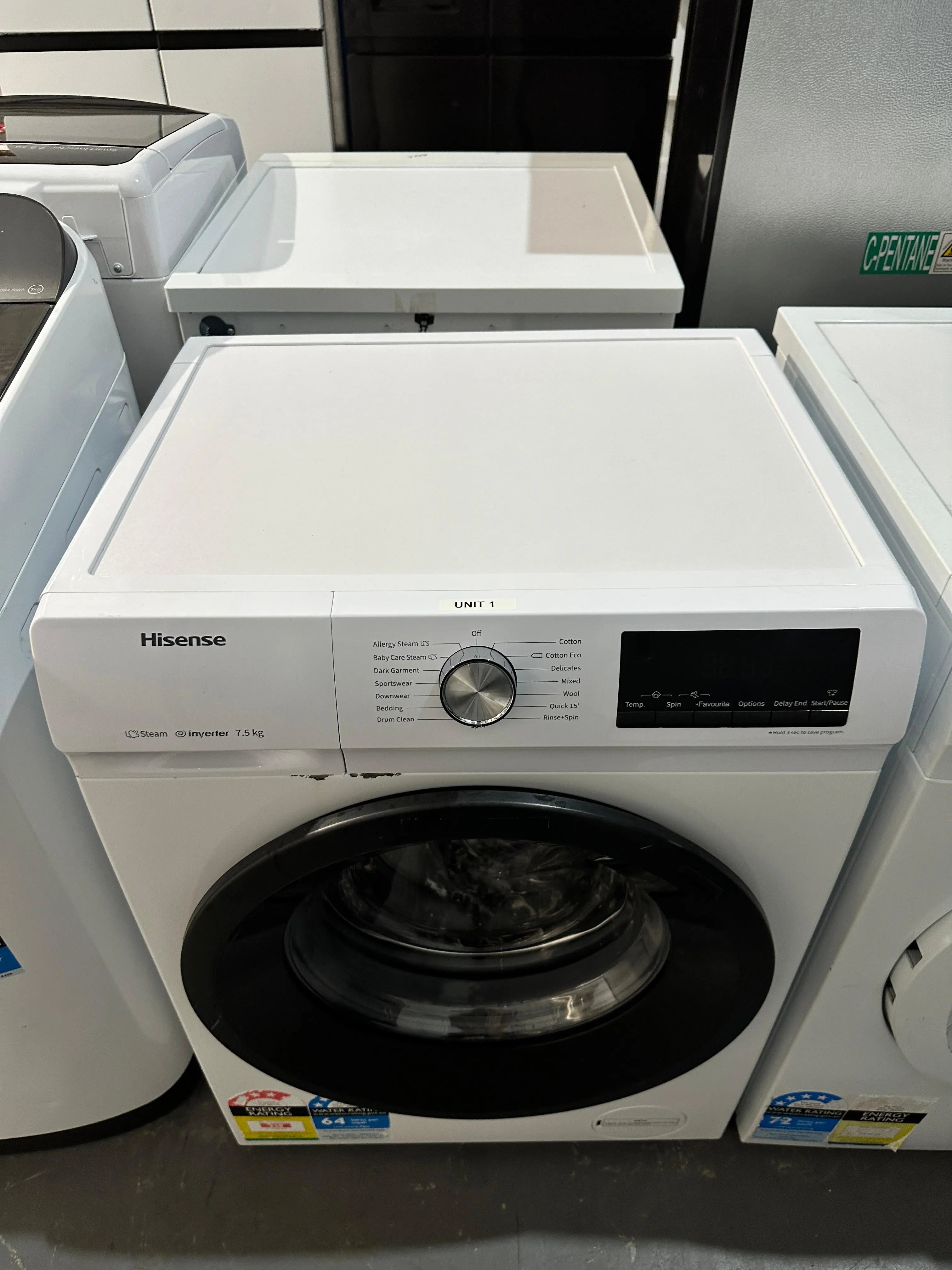 Hisense 7.5kg Front Load Washing Machine – Refurbished | PERTH