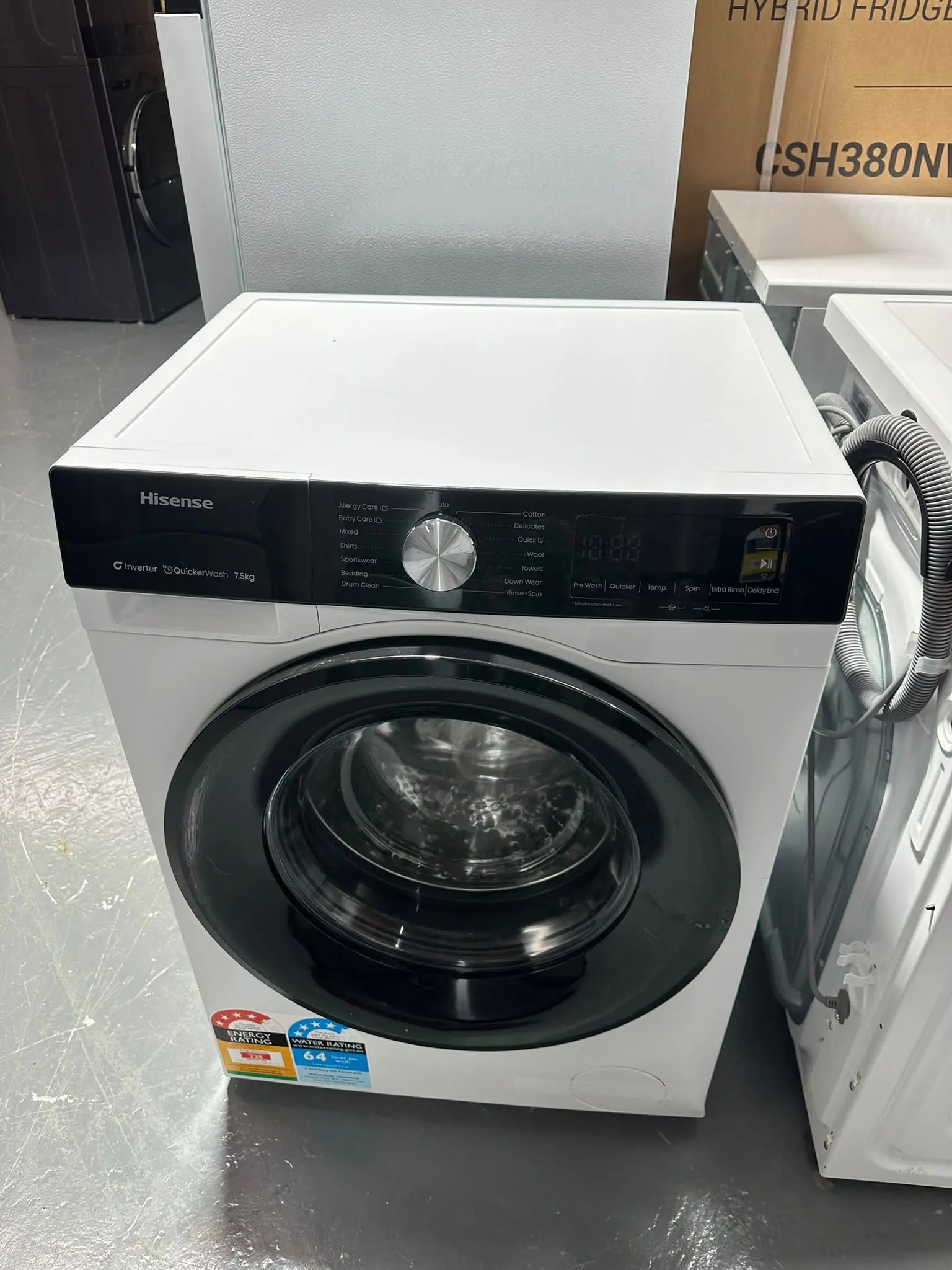 Hisense 7.5kg Washing Machine – Refurbished