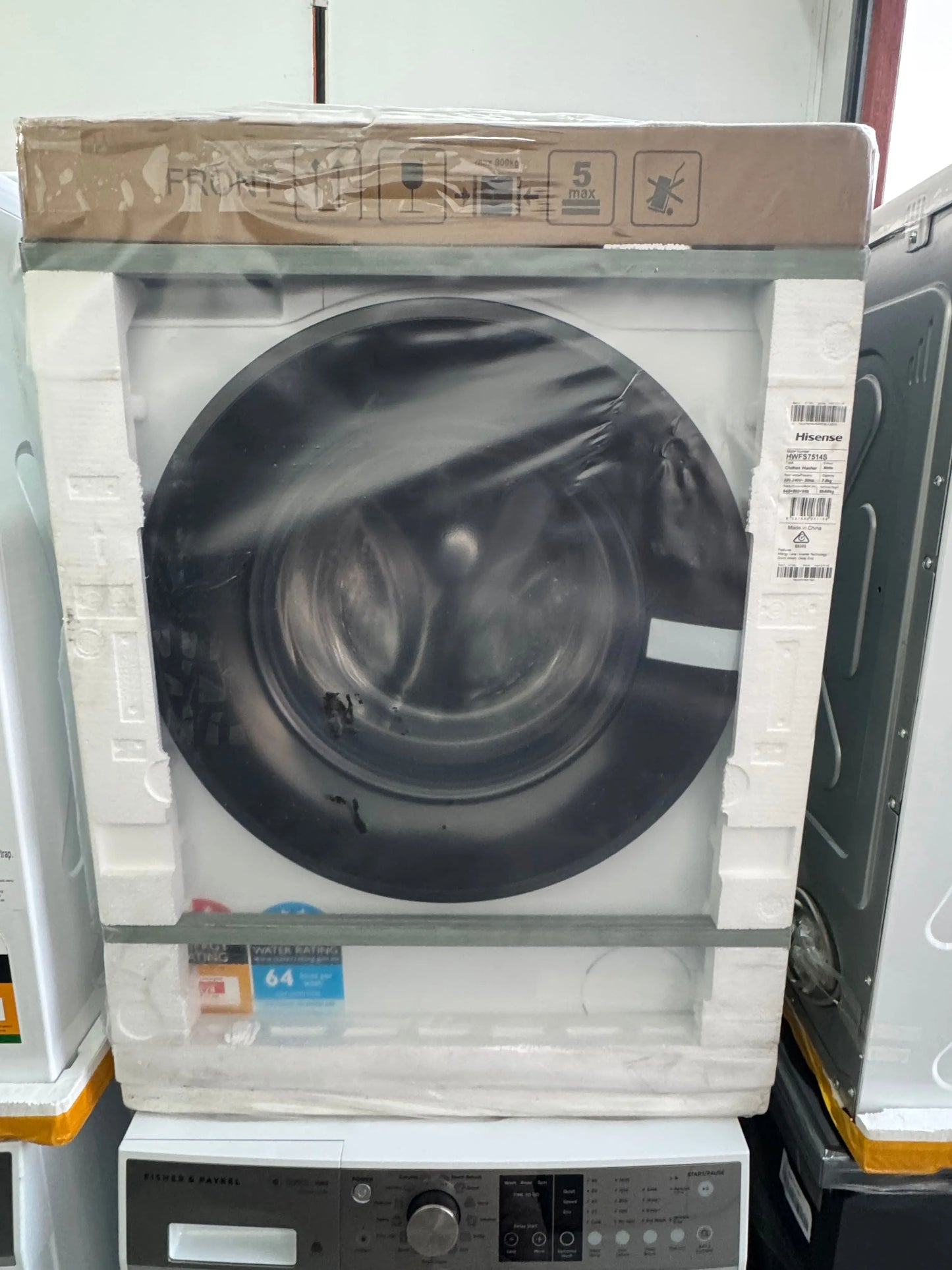 Hisense 7.5kg washing machine factory seconds | PERTH