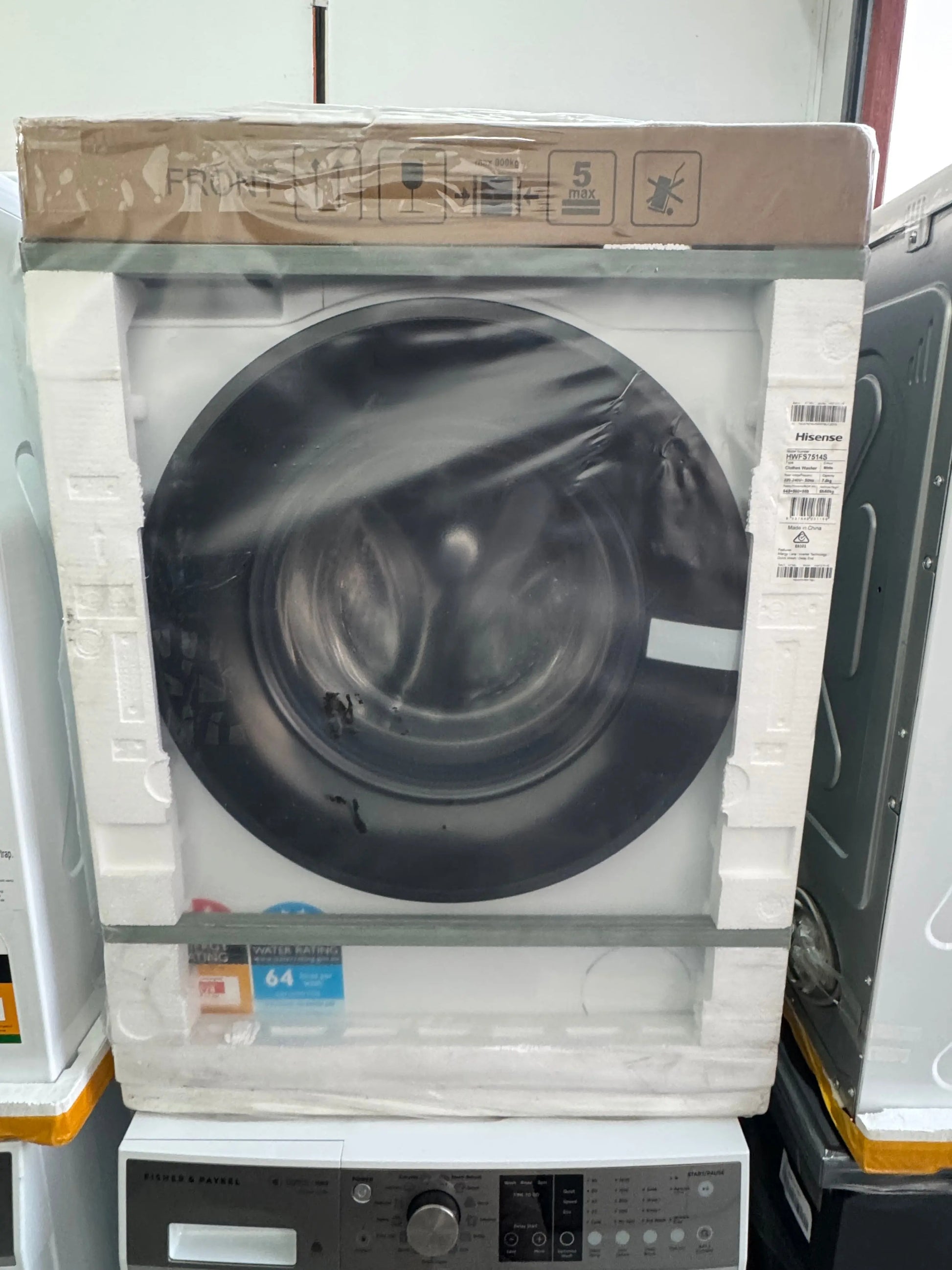 Hisense 7.5kg washing machine factory seconds | PERTH