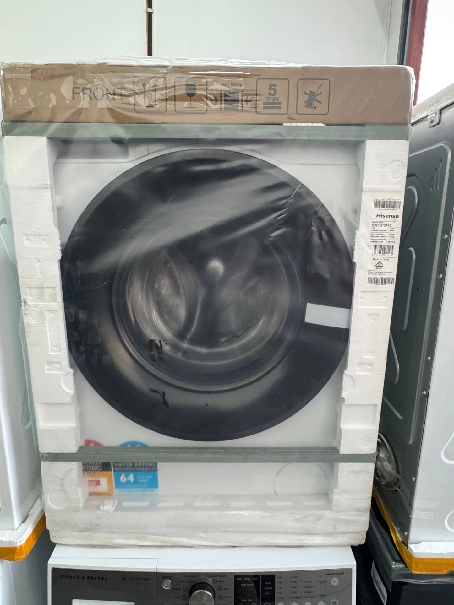 Hisense 7.5kg washing machine factory seconds | PERTH