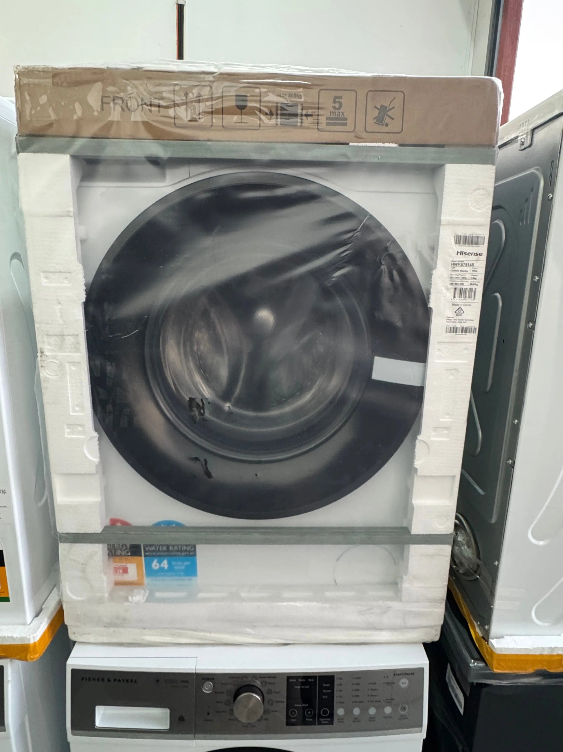 Hisense 7.5kg washing machine factory seconds | PERTH