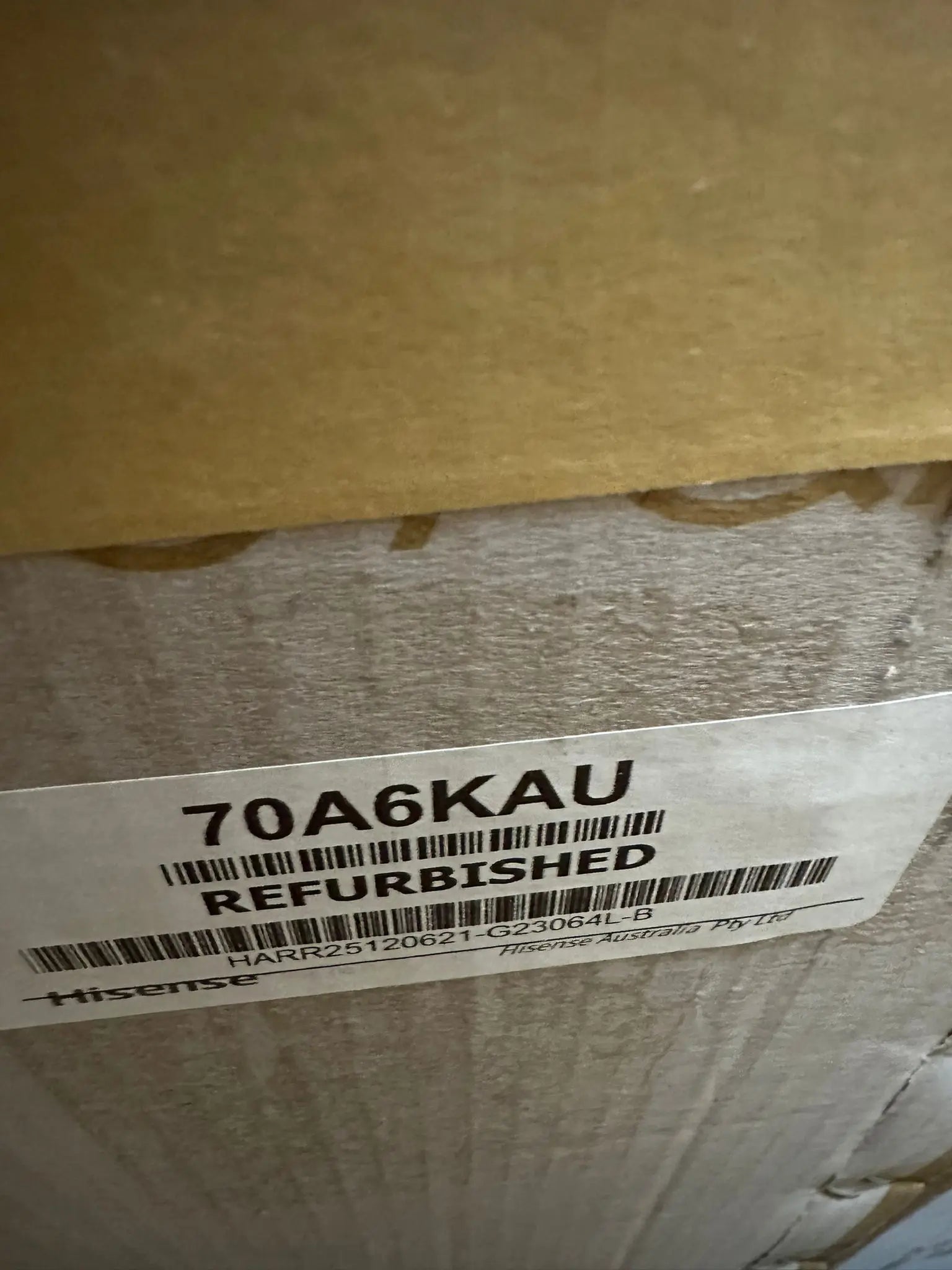 Hisense 70-Inch A6KAU 4K LED Smart TV – Refurbished | SYDNEY