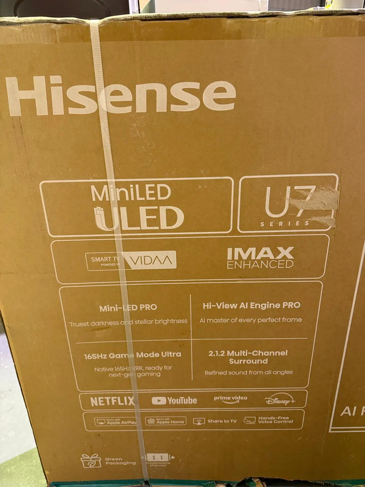 Hisense 75" TV in excellent working condition | BRISBANE