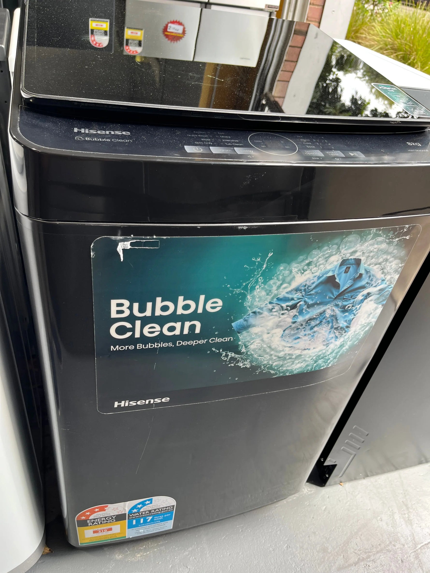 Hisense 8 kg top loader washer | ALEXANDRIA