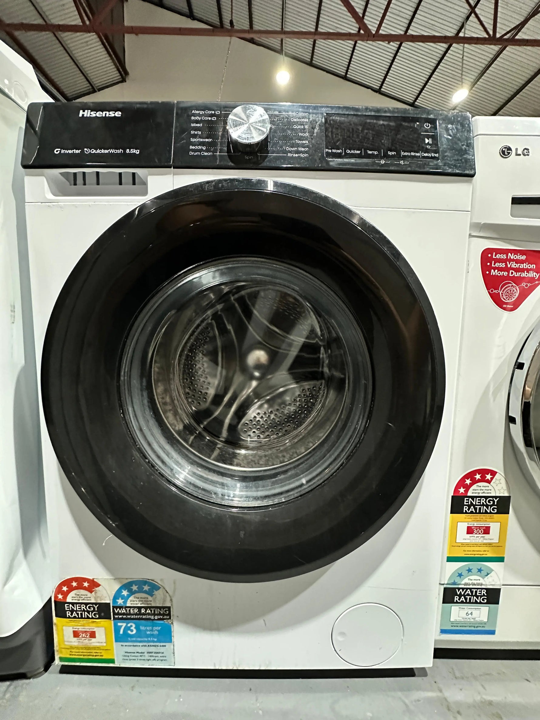 Hisense 8.5kg Front Load Washing Machine – Refurbished | ADELAIDE