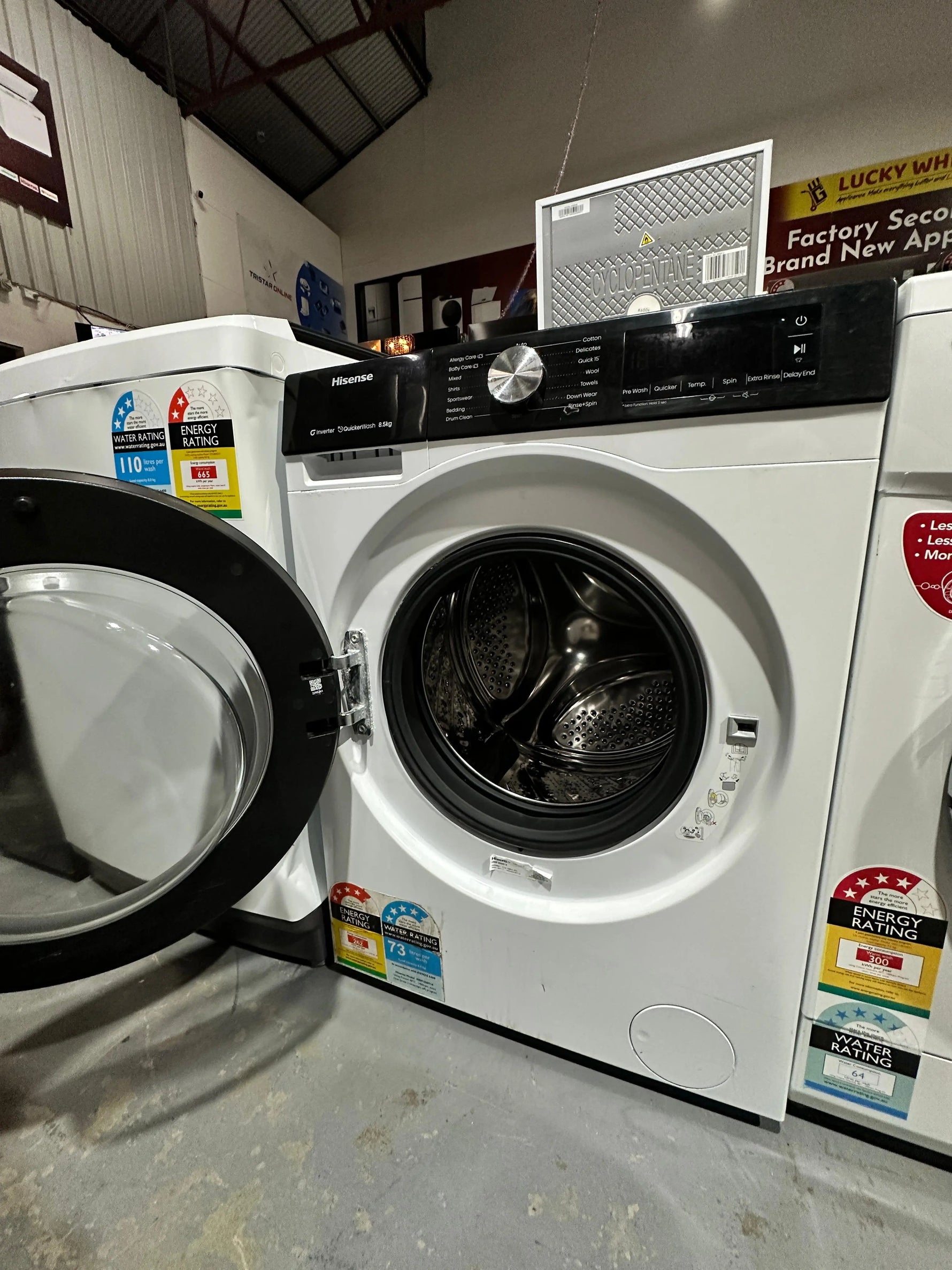Hisense 8.5kg Front Load Washing Machine – Refurbished | ADELAIDE