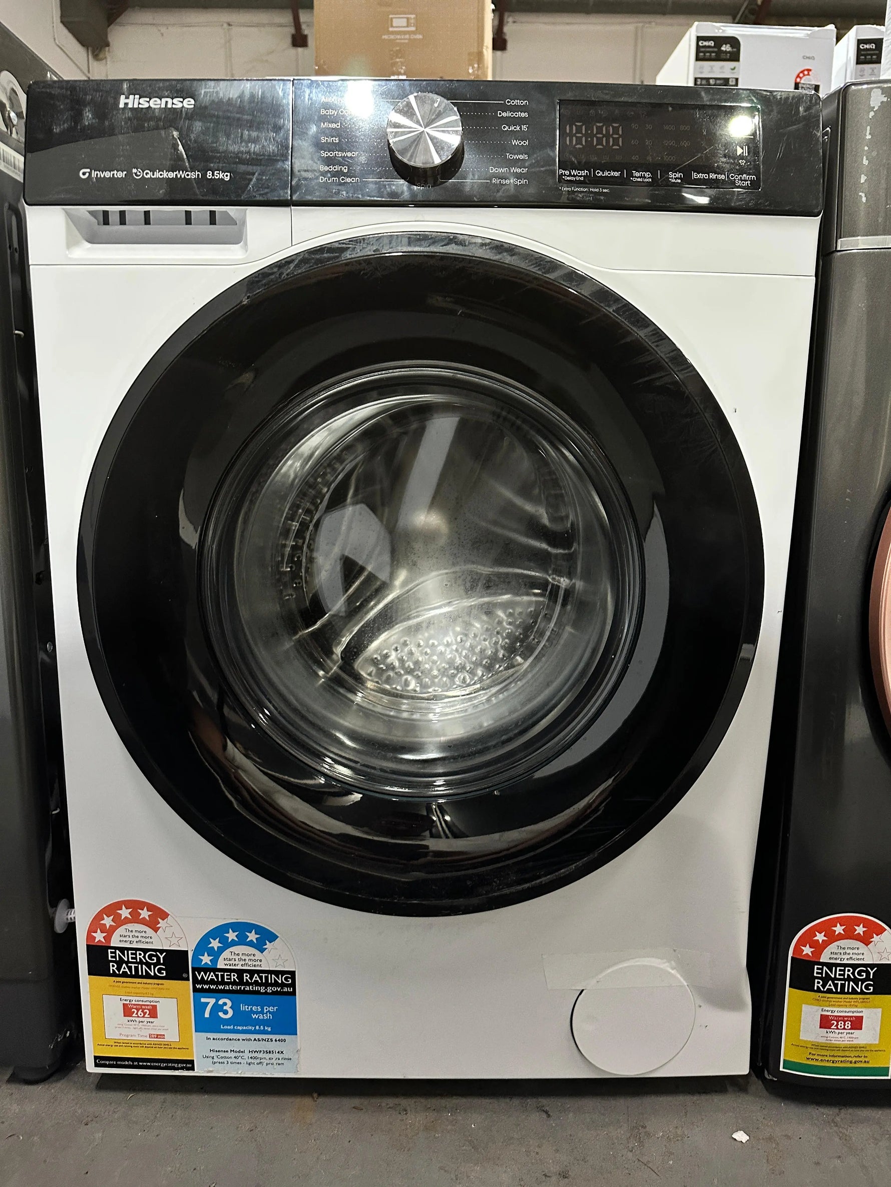 Hisense 8.5kg Front Load Washing Machine – Refurbished | ADELAIDE