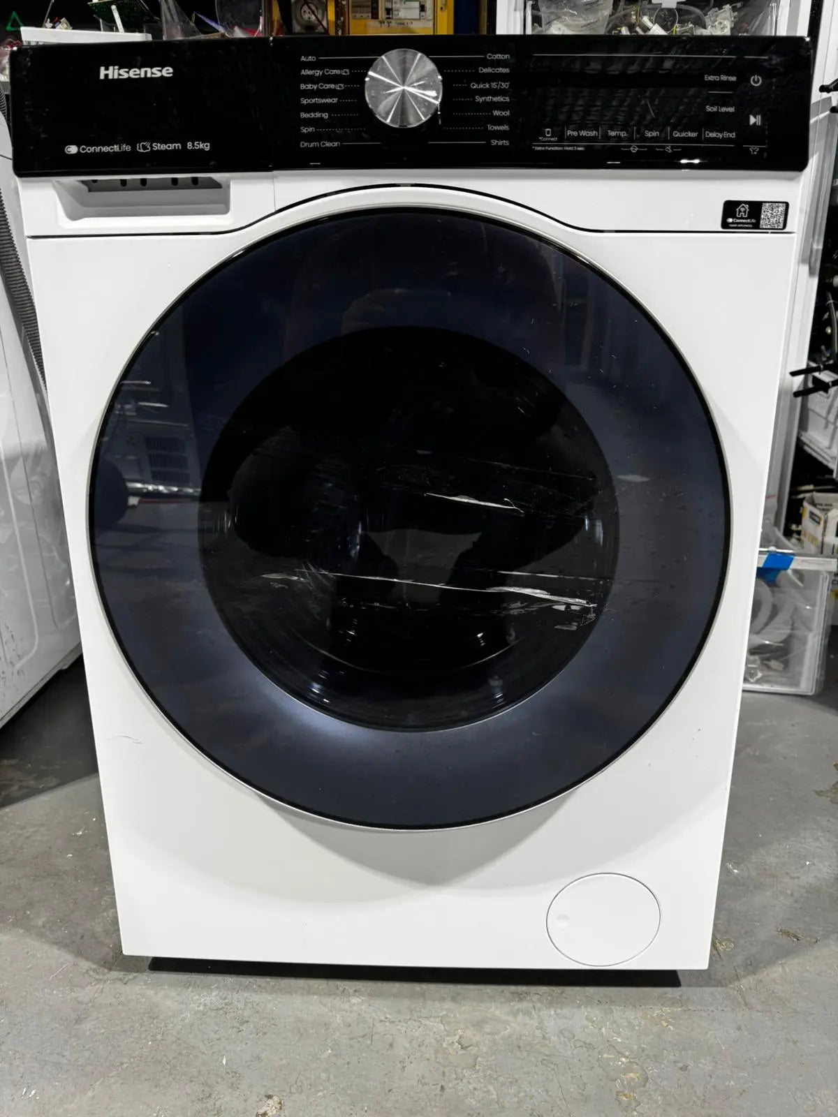 Hisense 8.5kg Front Load Washing Machine – Refurbished | Efficient Family Washer | PERTH