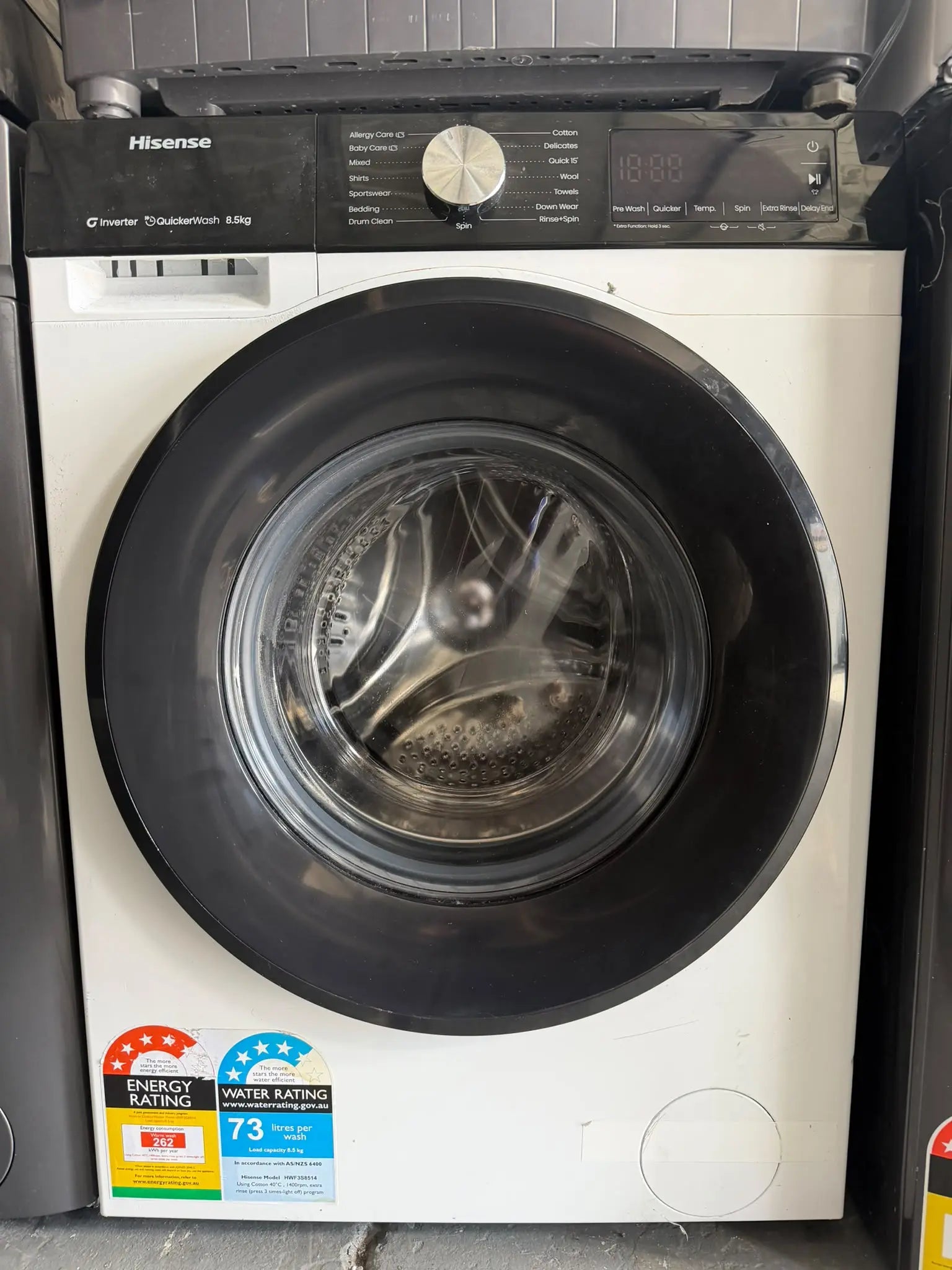 Hisense 8.5kg Washer – Refurbished