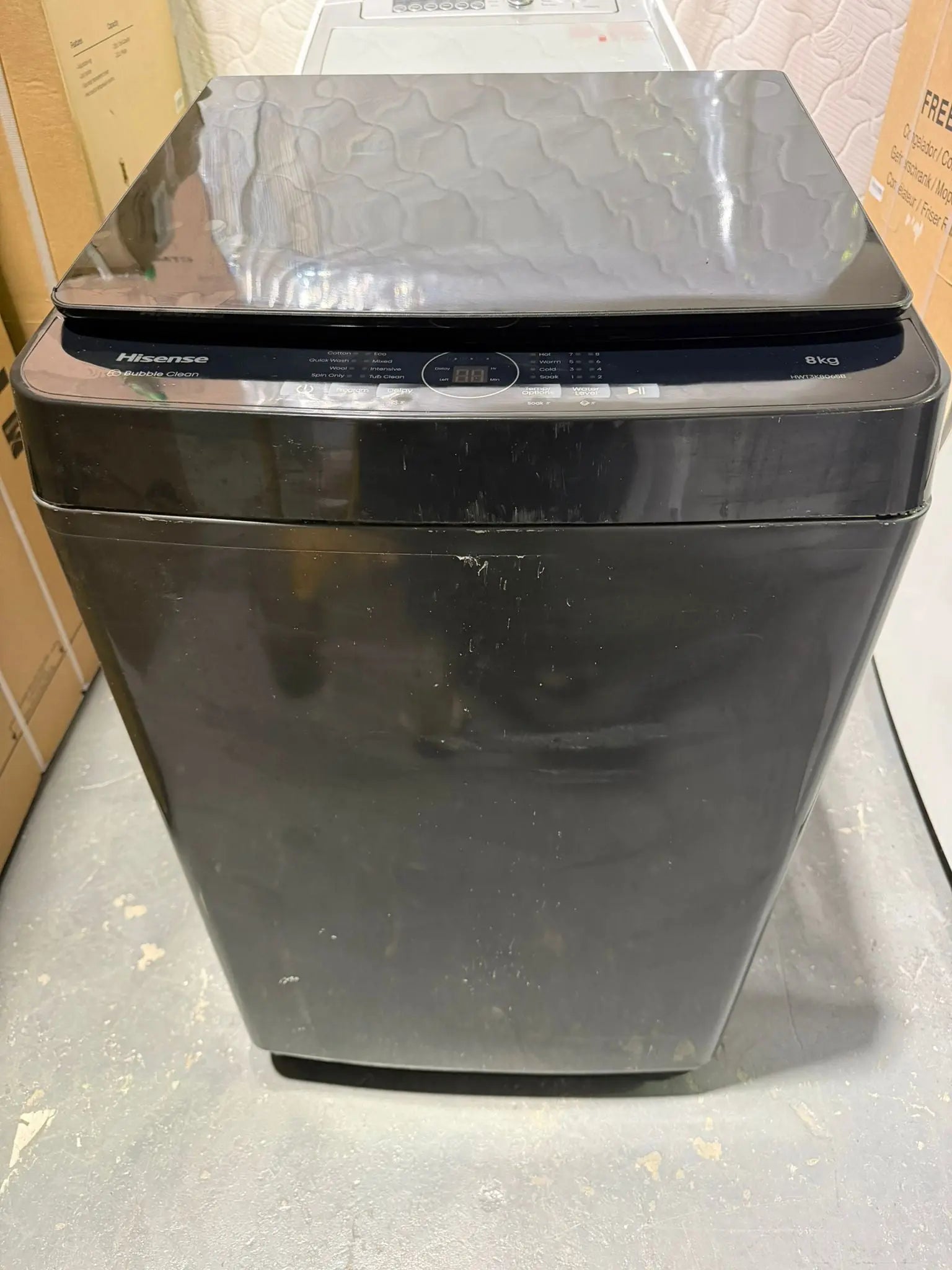 Hisense 8kg Top Load Washer – Refurbished | BRISBANE