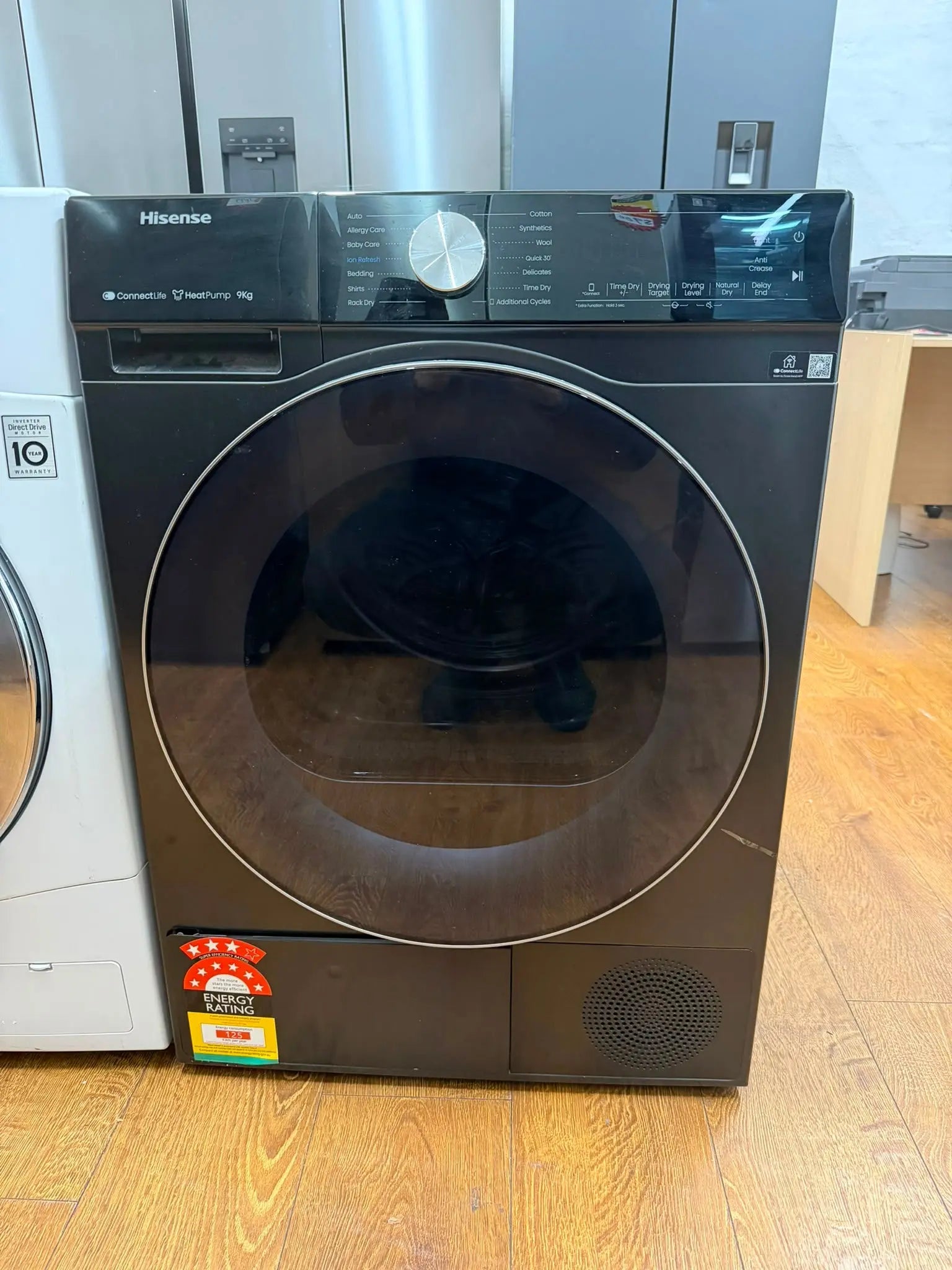 Hisense 9kg Heat Pump Dryer HDFS90HAB – Refurbished