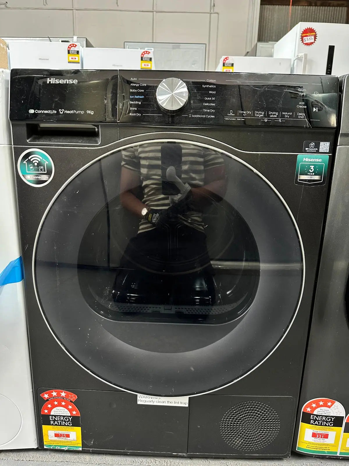 Hisense 9kg Heat Pump Dryer – Refurbished | ADELAIDE