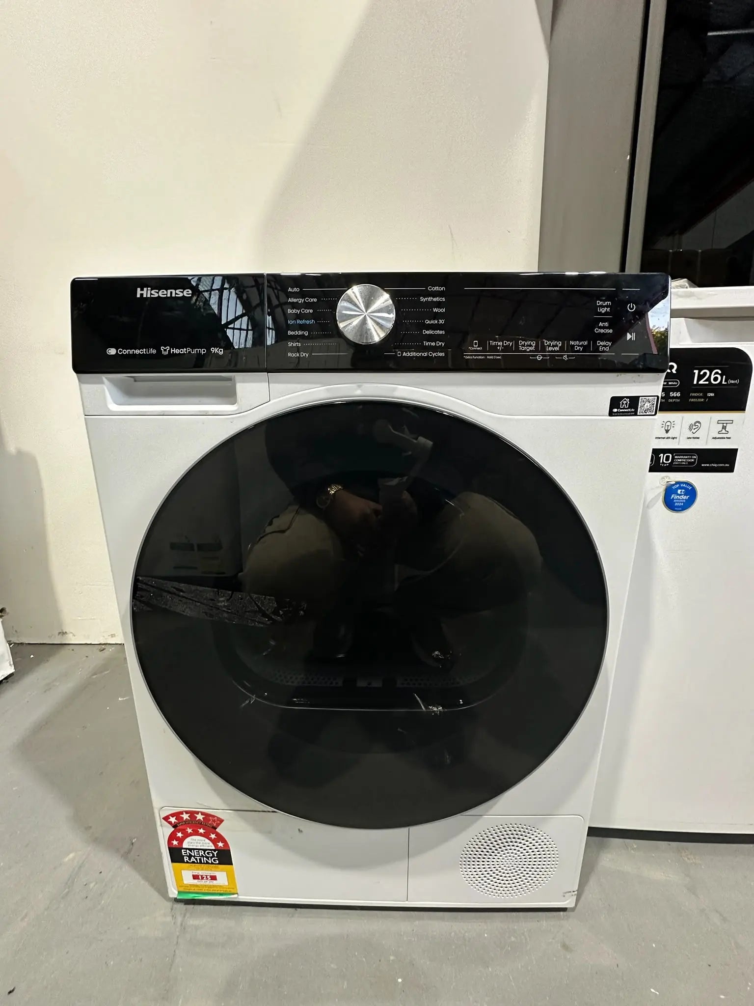 Hisense 9kg Heat Pump Dryer (Refurbished)