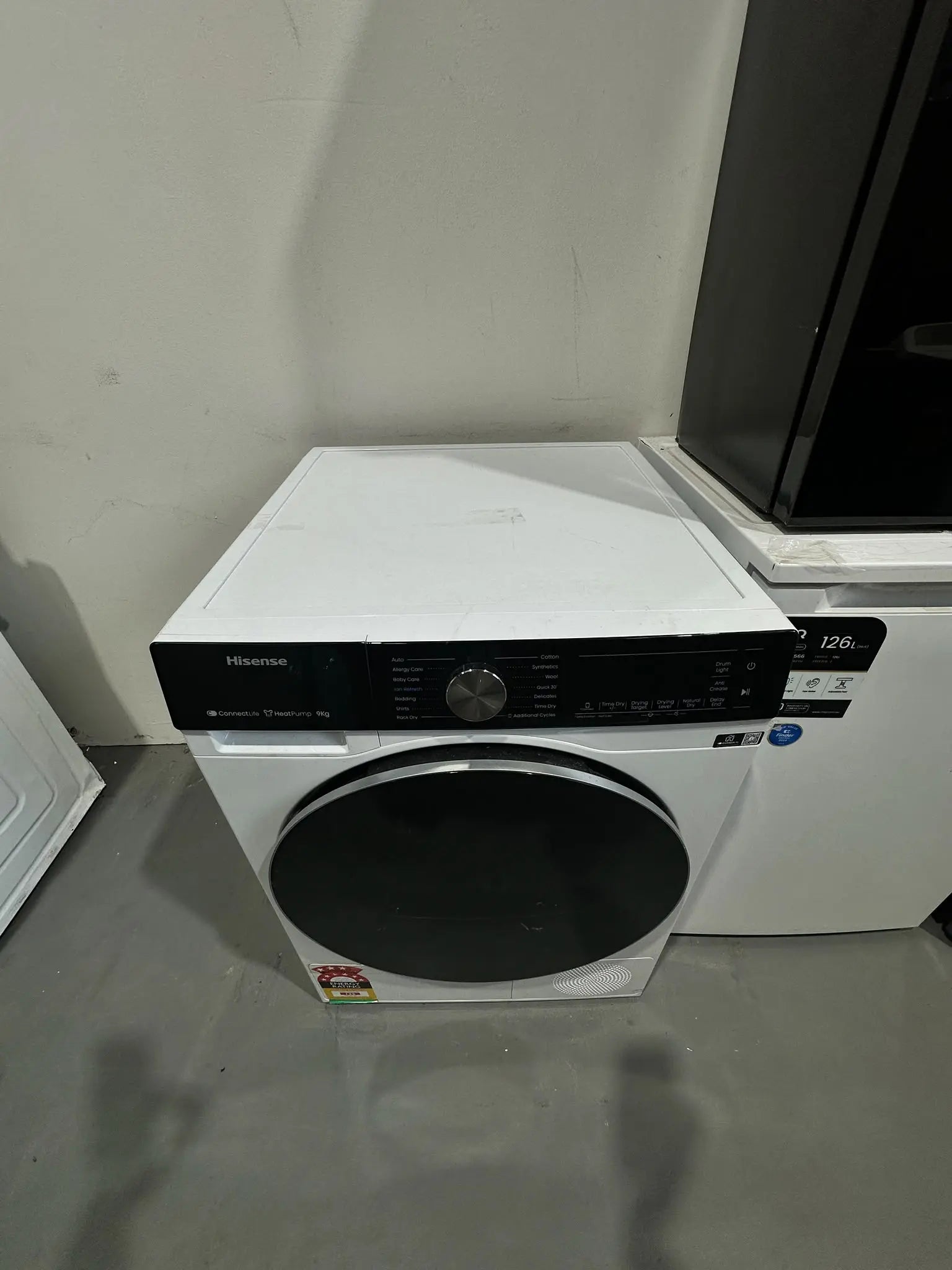 Hisense 9kg Heat Pump Dryer (Refurbished)