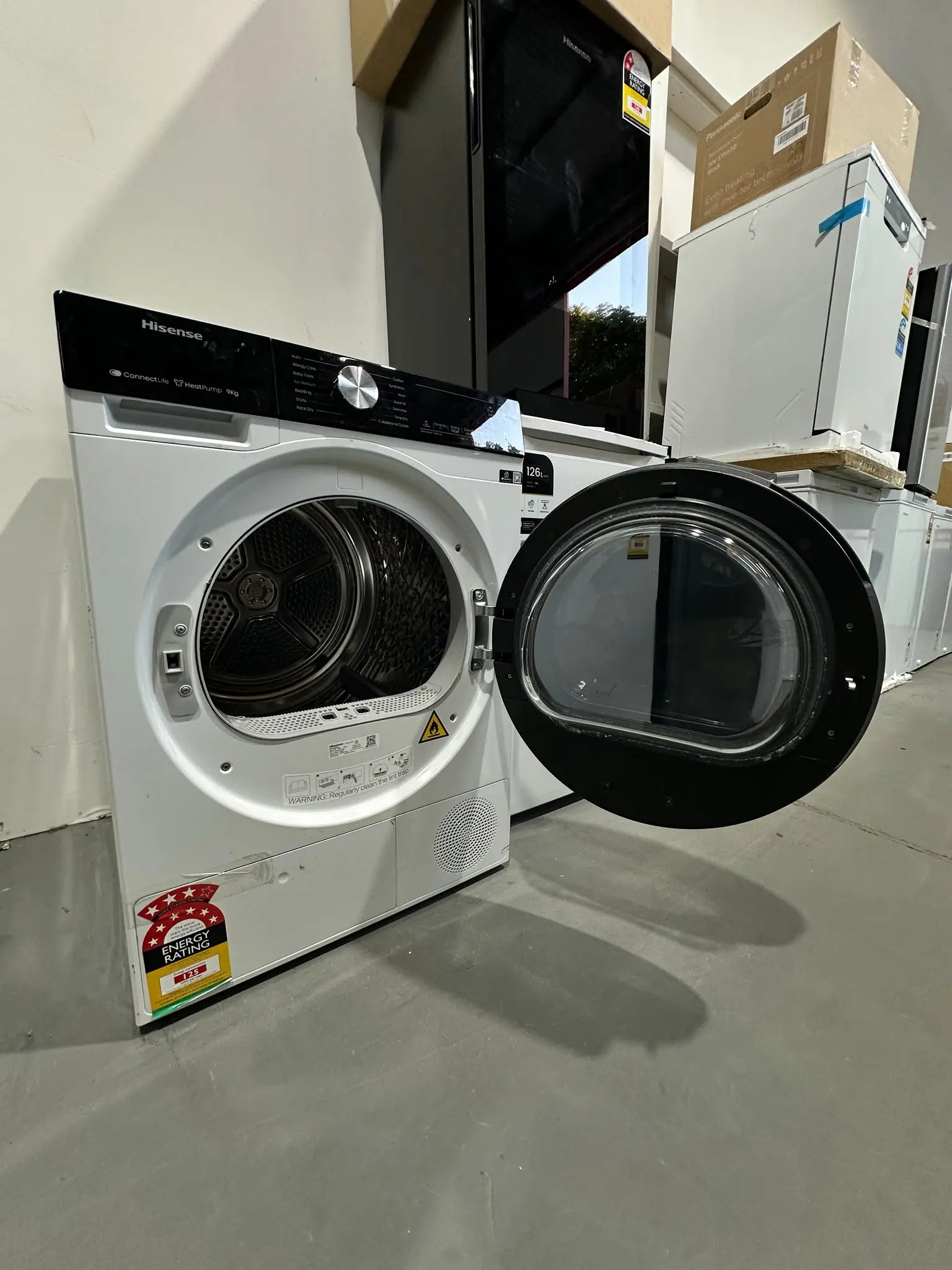 Hisense 9kg Heat Pump Dryer (Refurbished)