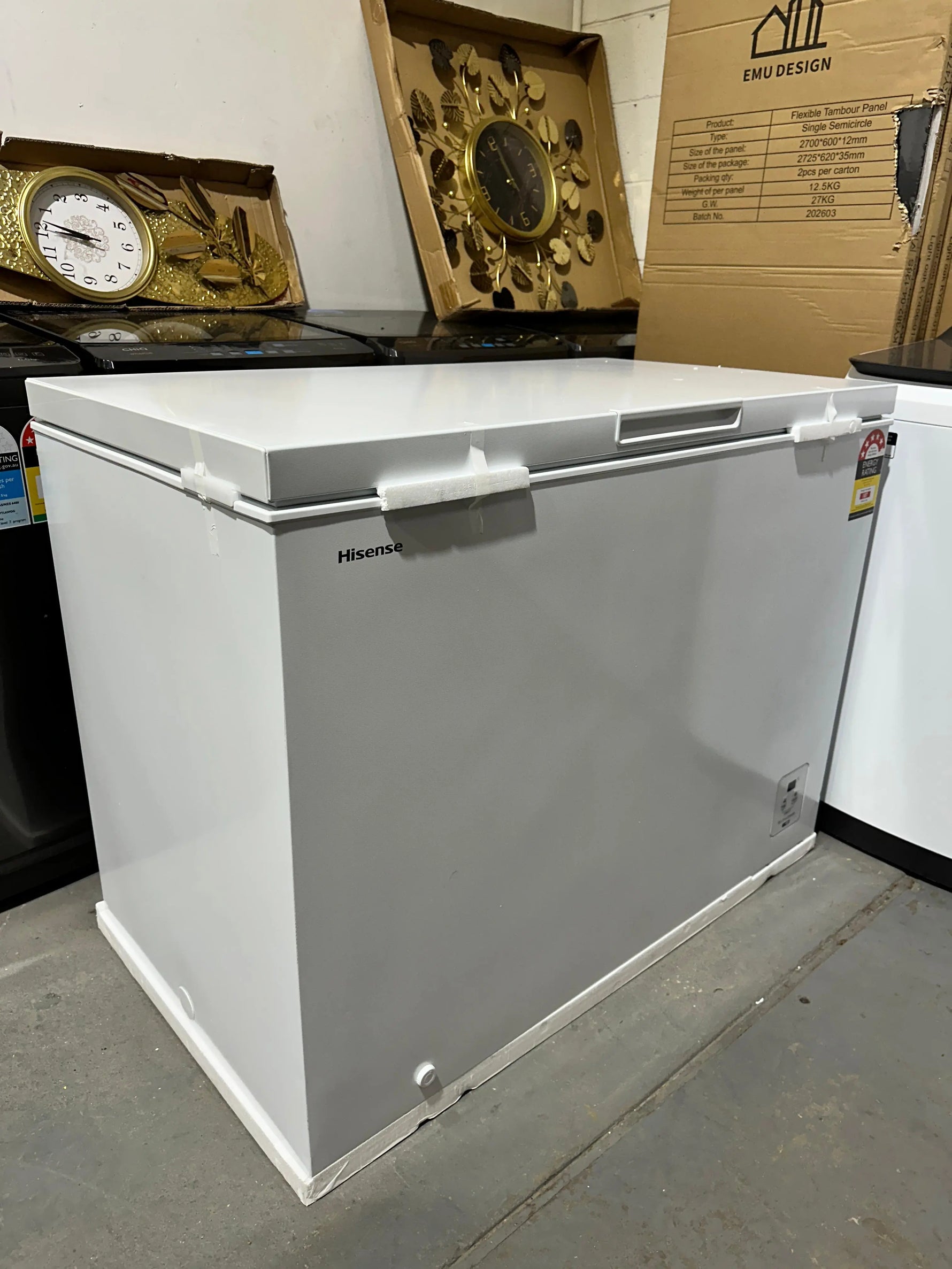 Hisense Chest Freezer HRCF301 – Factory Second | ADELAIDE