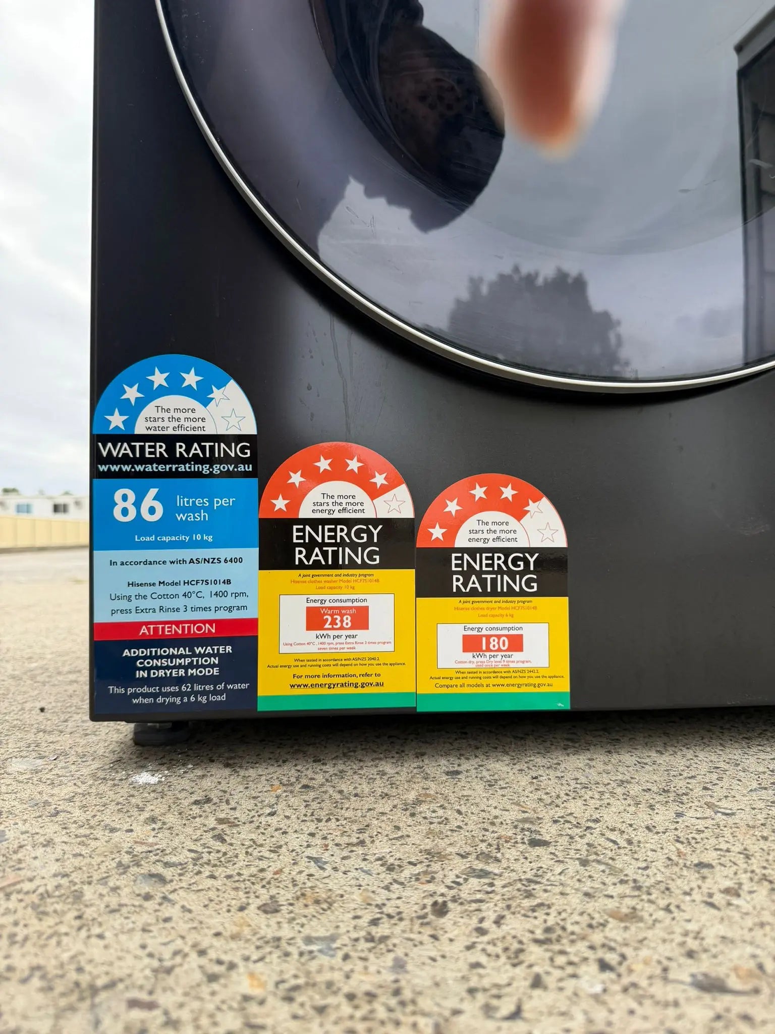 Hisense HCF75104B 10kg Front Load Washing Machine – Refurbished | BRISBANE