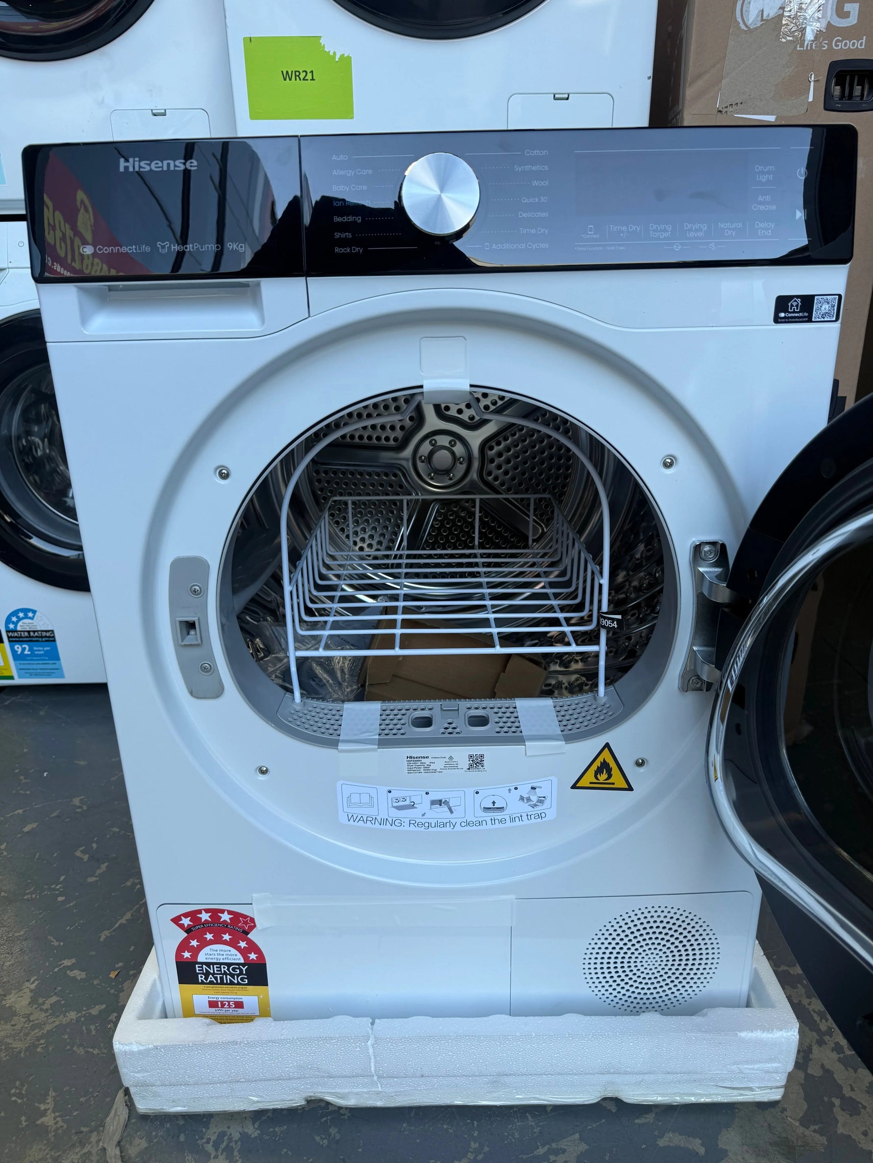 Hisense HDF5S90H Series 5 9kg Heat Pump Dryer – Factory Seconds | MELBOURNE