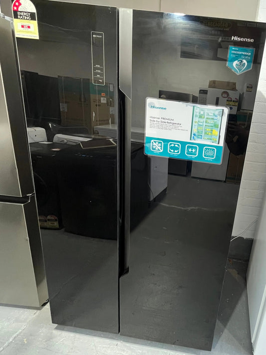 Hisense HR6SBSFF690GW 690L Side by Side Fridge | ALEXANDRIA