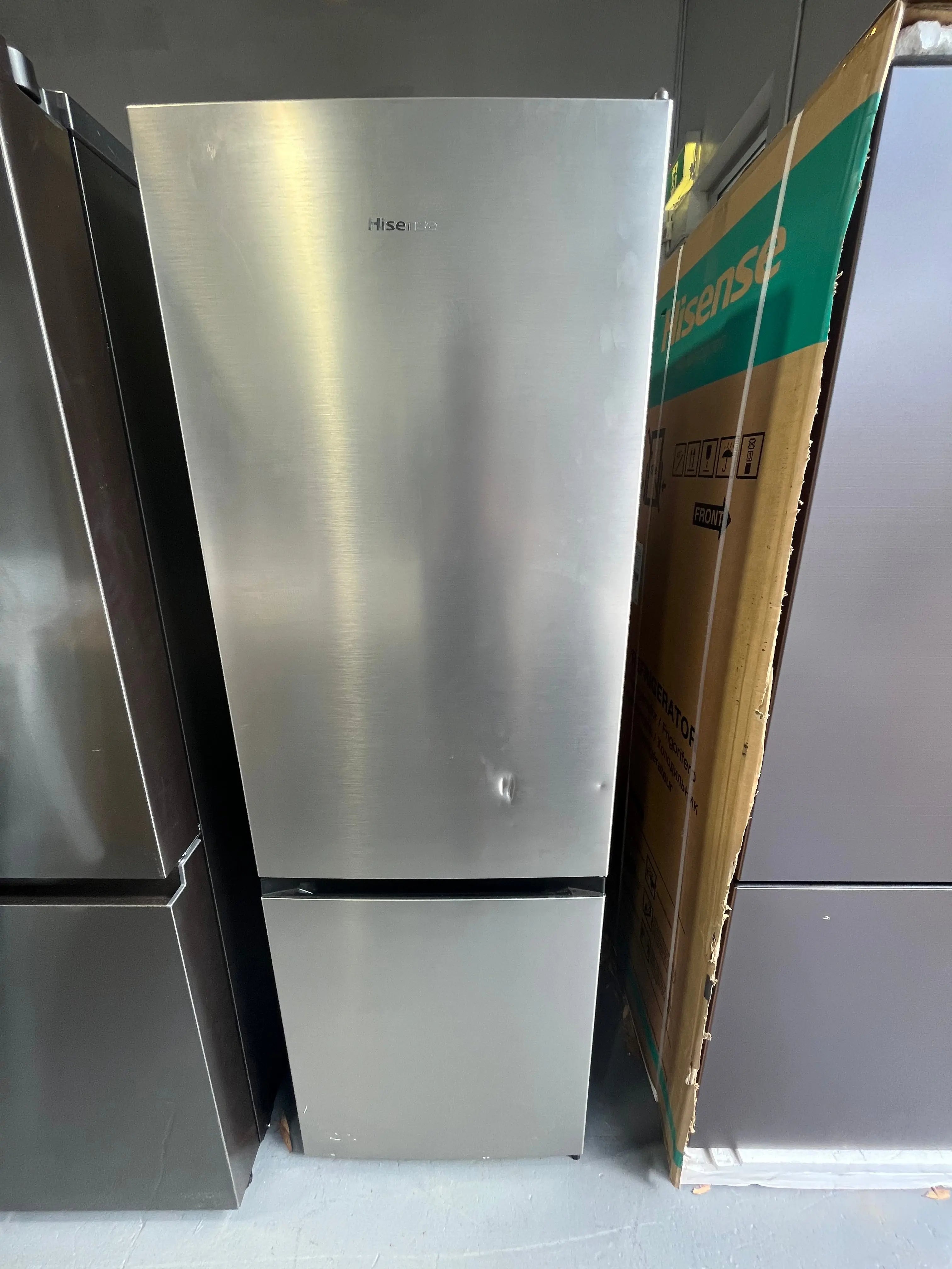 Hisense HRBM292S 292L Bottom Mount Fridge – Stainless Steel | ALEXANDRIA