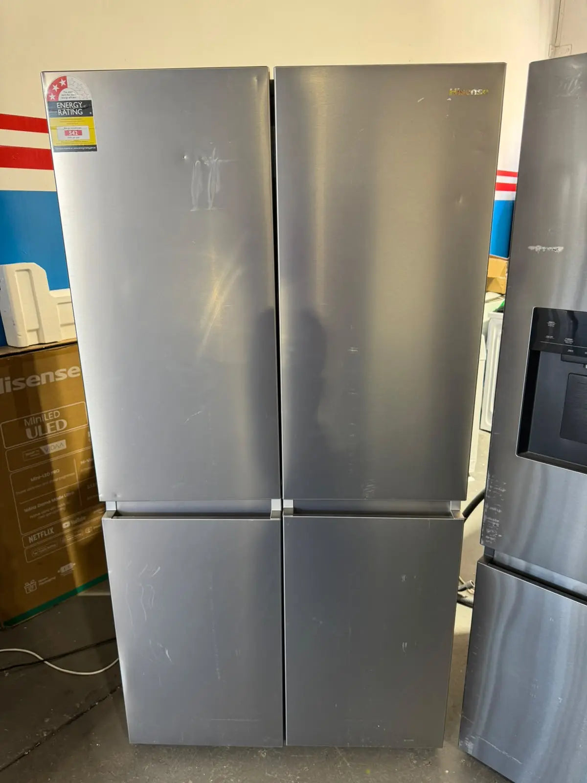 Hisense HRCD610TS 609L French Door Fridge Freezer – Factory Second | PERTH