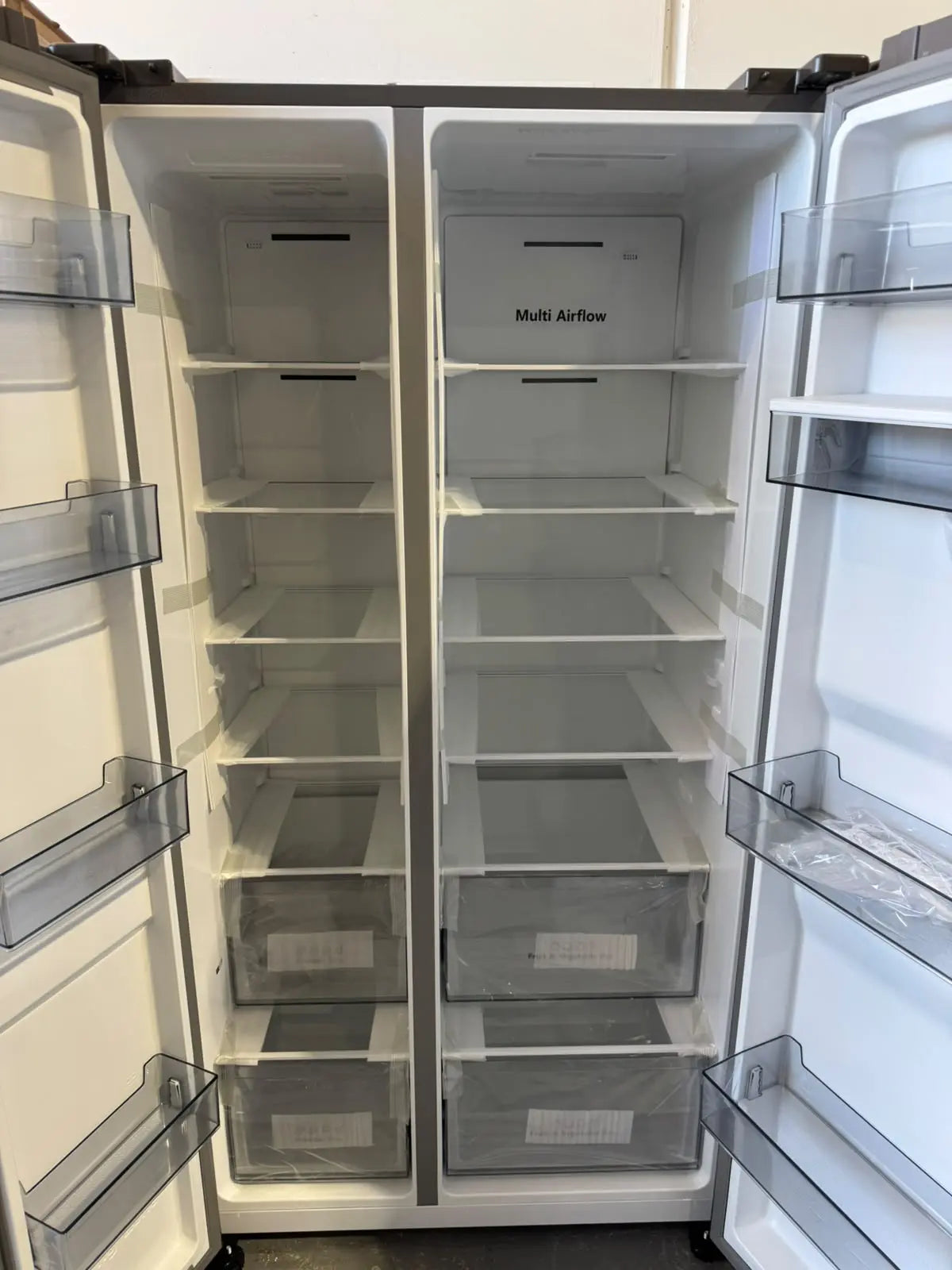 Hisense HRSBS649SW 649L Side-by-Side Fridge Freezer – Factory Second | PERTH