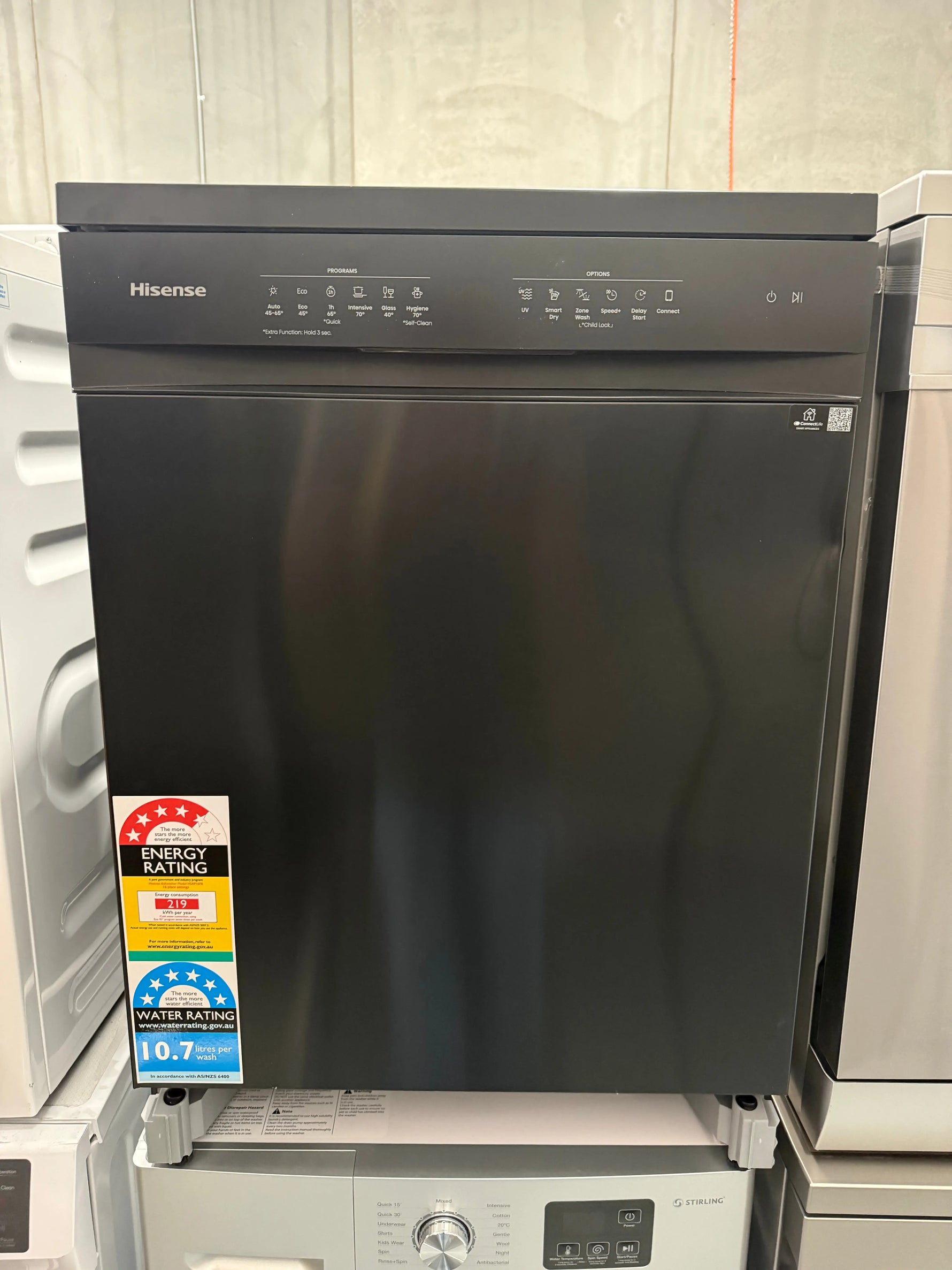 Hisense HSAP16FB 16‑Place Freestanding Dishwasher –FACTORY SECONDS | MELBOURNE