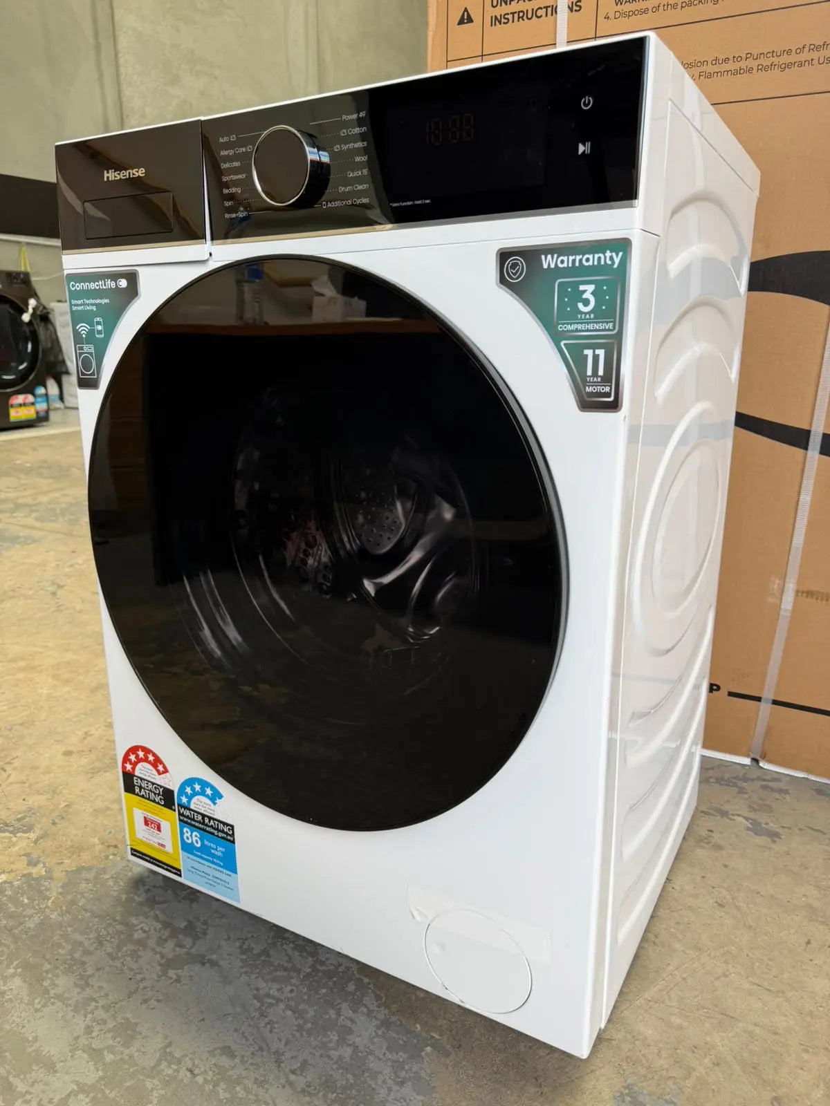 Hisense HWF5I1015 10kg Front Load Washing Machine – Refurbished | MELBOURNE