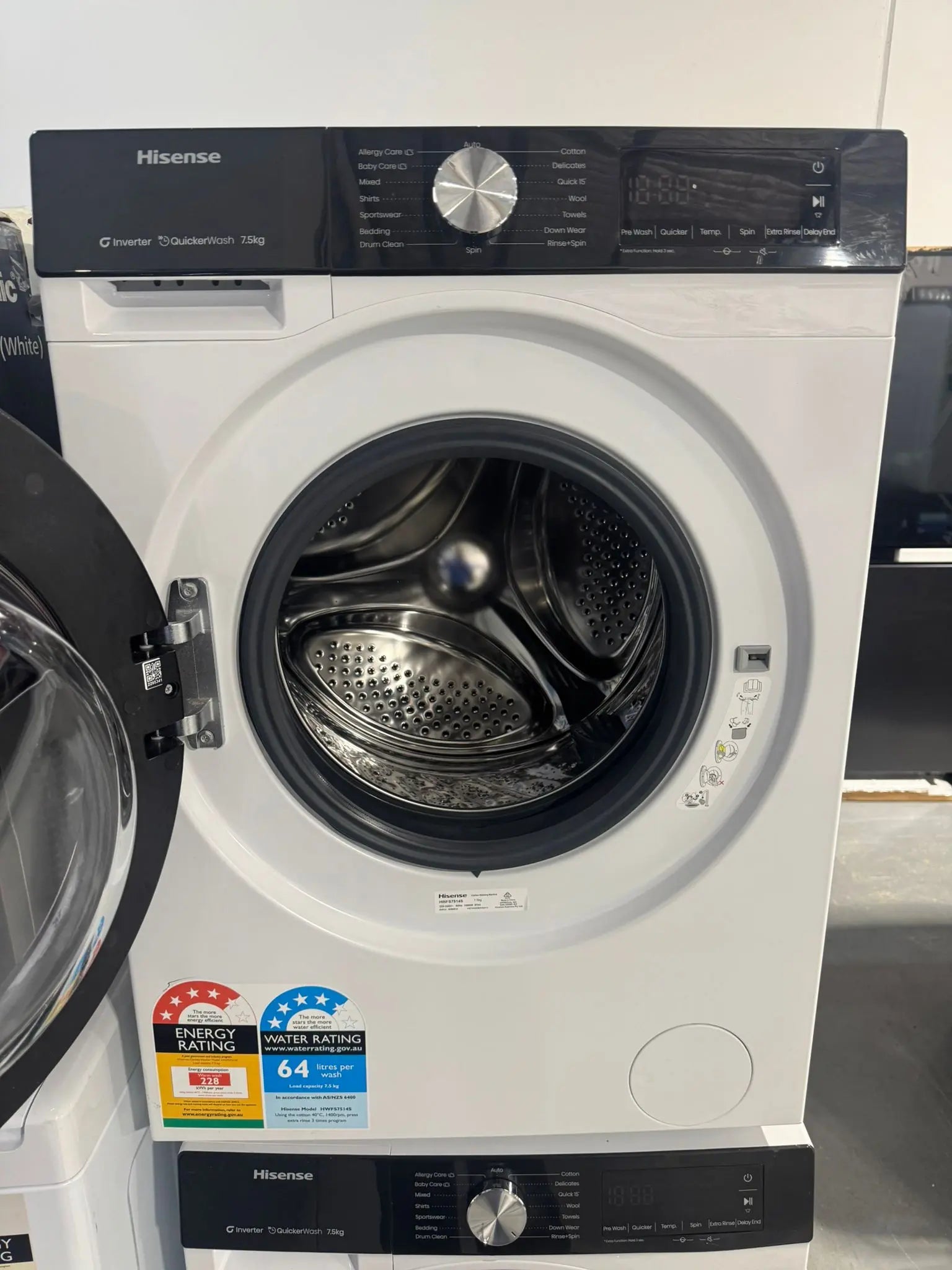 Hisense Series 3 7.5kg Front Load Washer – Refurbished | PERTH