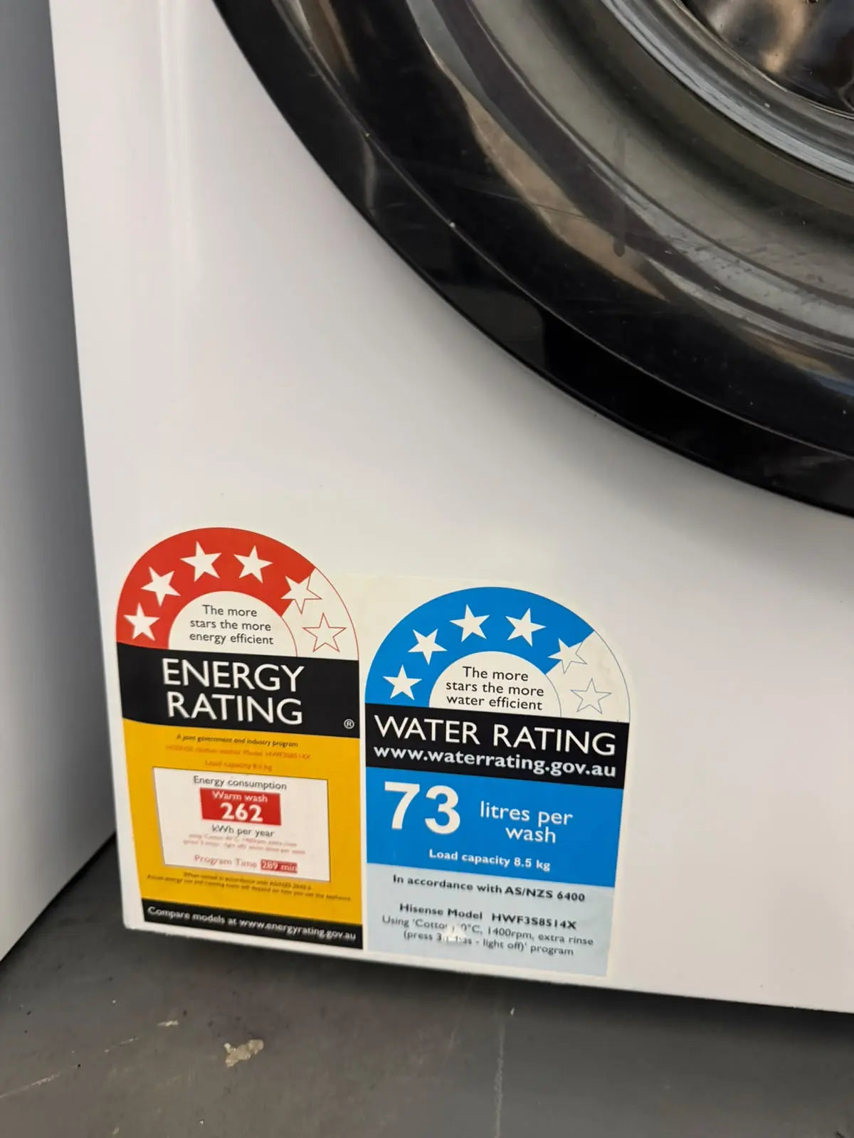 Hisense Series 3S 8.5kg Front Load Washer – Refurbished | MELBOURNE