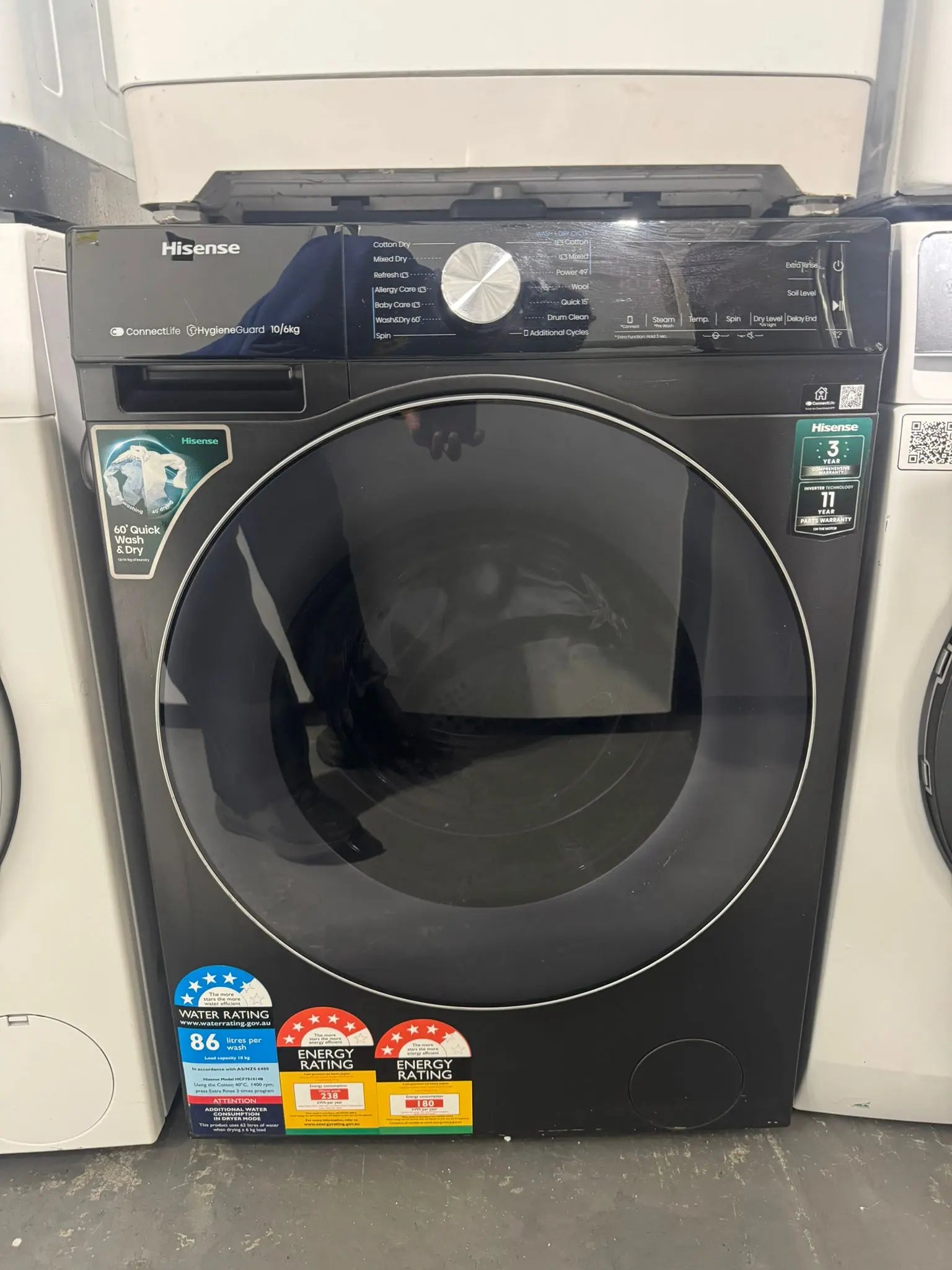 Hisense Series 7 10kg Washer – Refurbished | PERTH