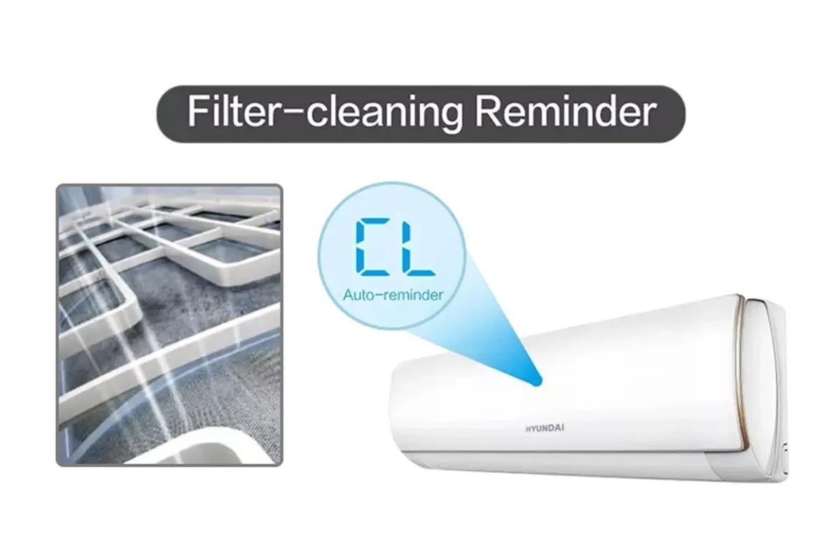 Hyundai 2.6kW Inverter Smart Split System Air Conditioner Reverse Cycle – Factory Second | MELBOURNE
