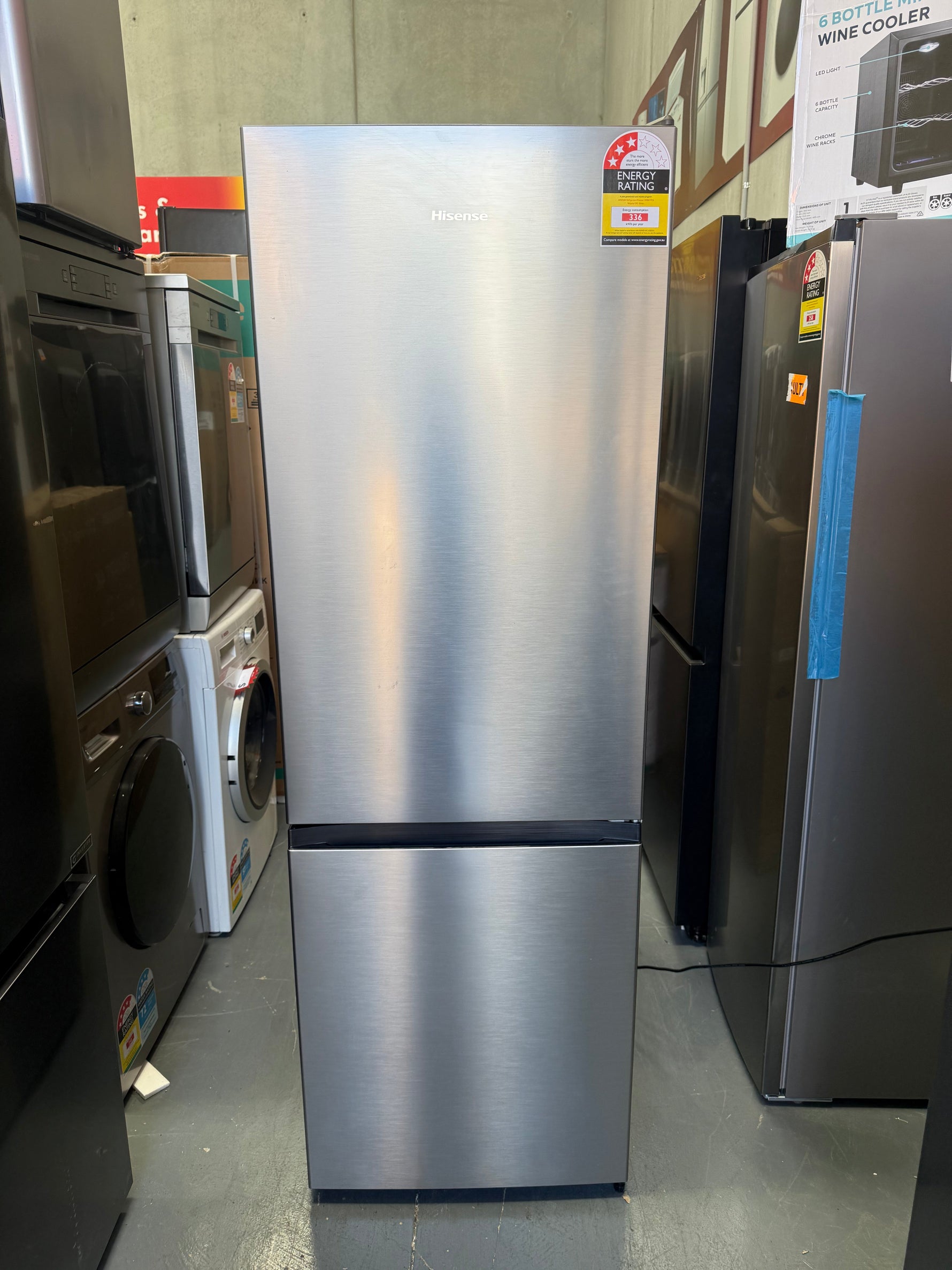 Hisense 292L Bottom Mount Fridge – Factory Seconds | MELBOURNE