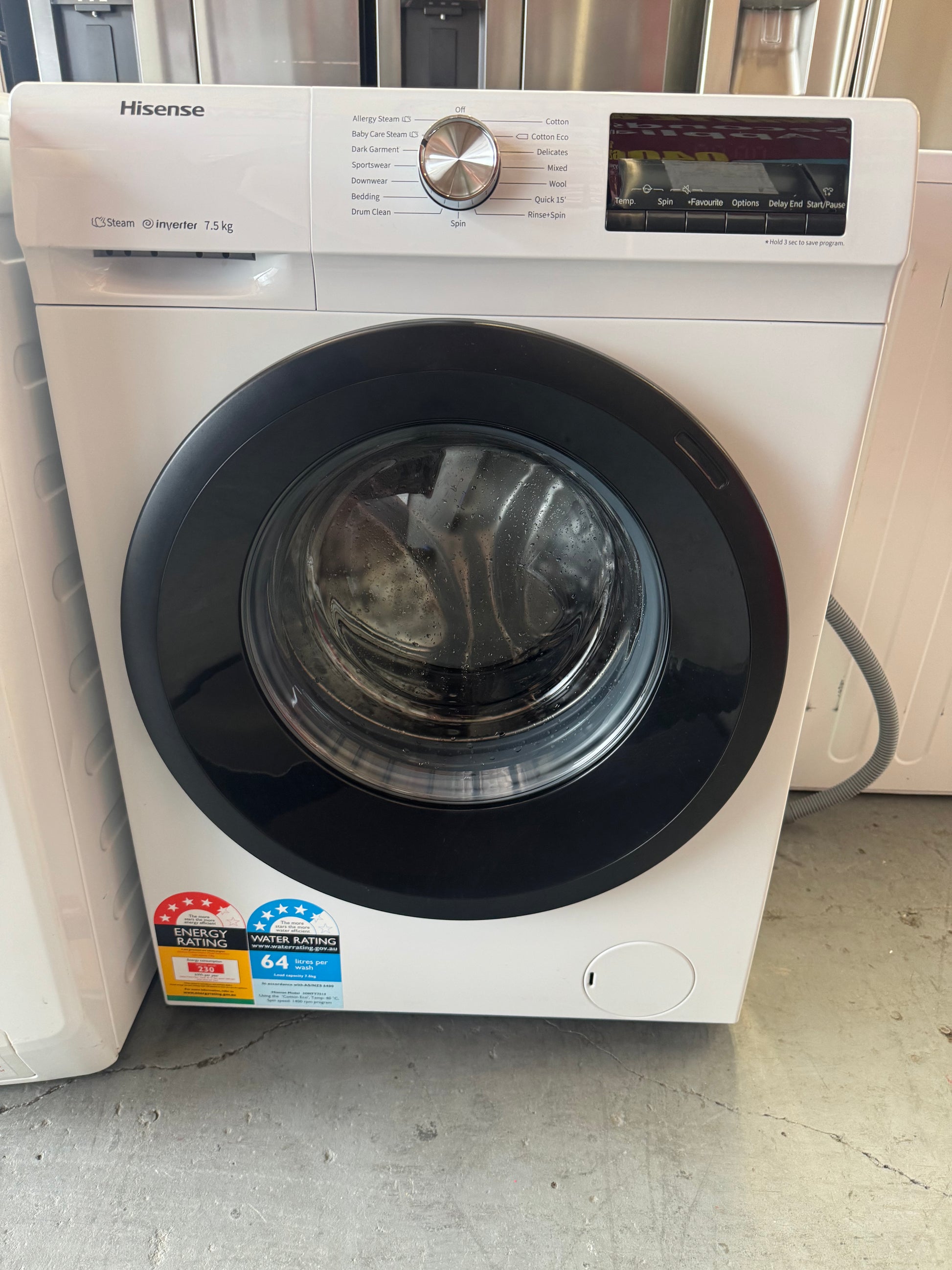 Refurbished Hisense 7.5 kg washing machine | SYDNEY