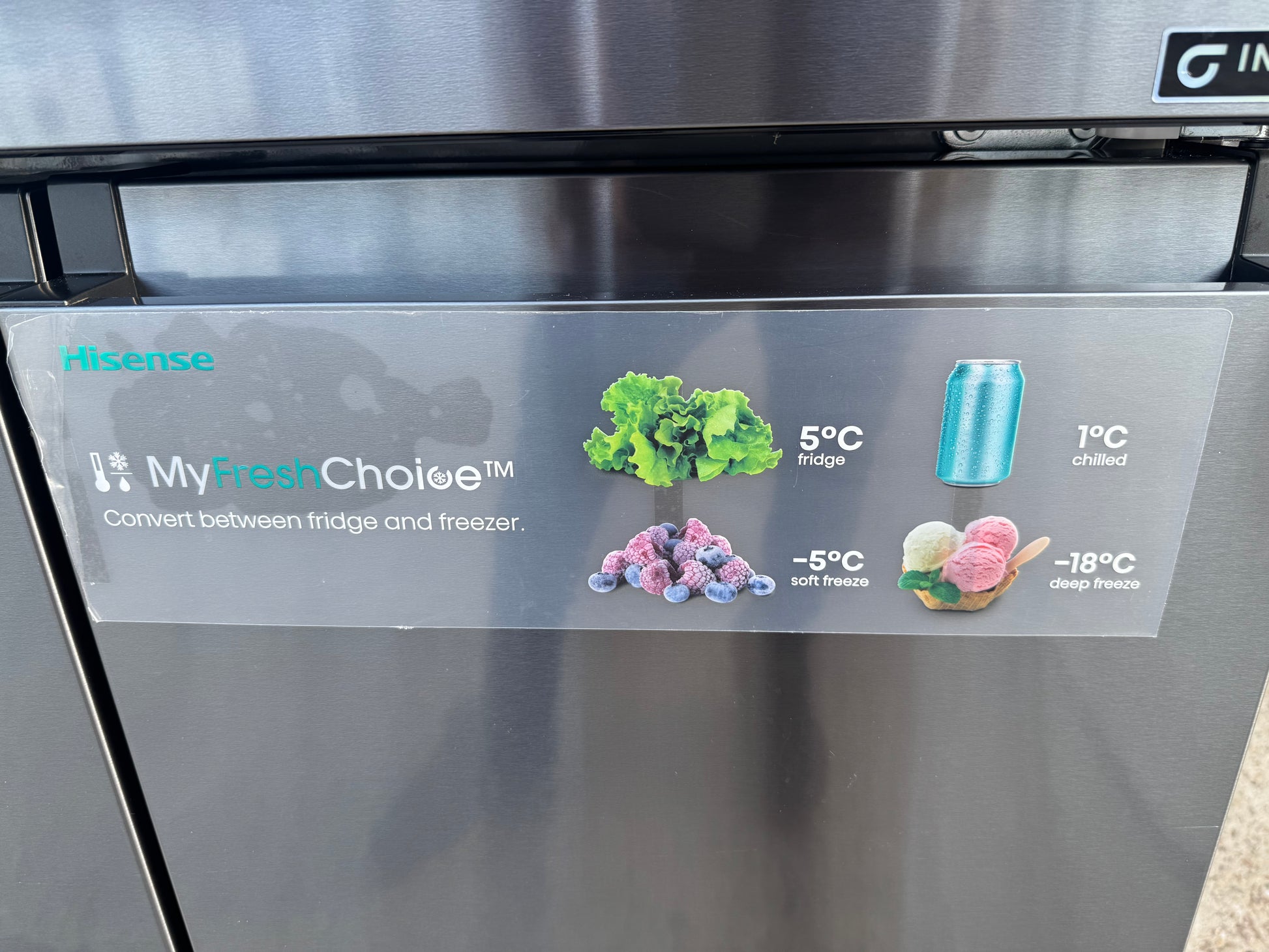 Refurbished Hisense fridge freezer 585 litres | SYDNEY